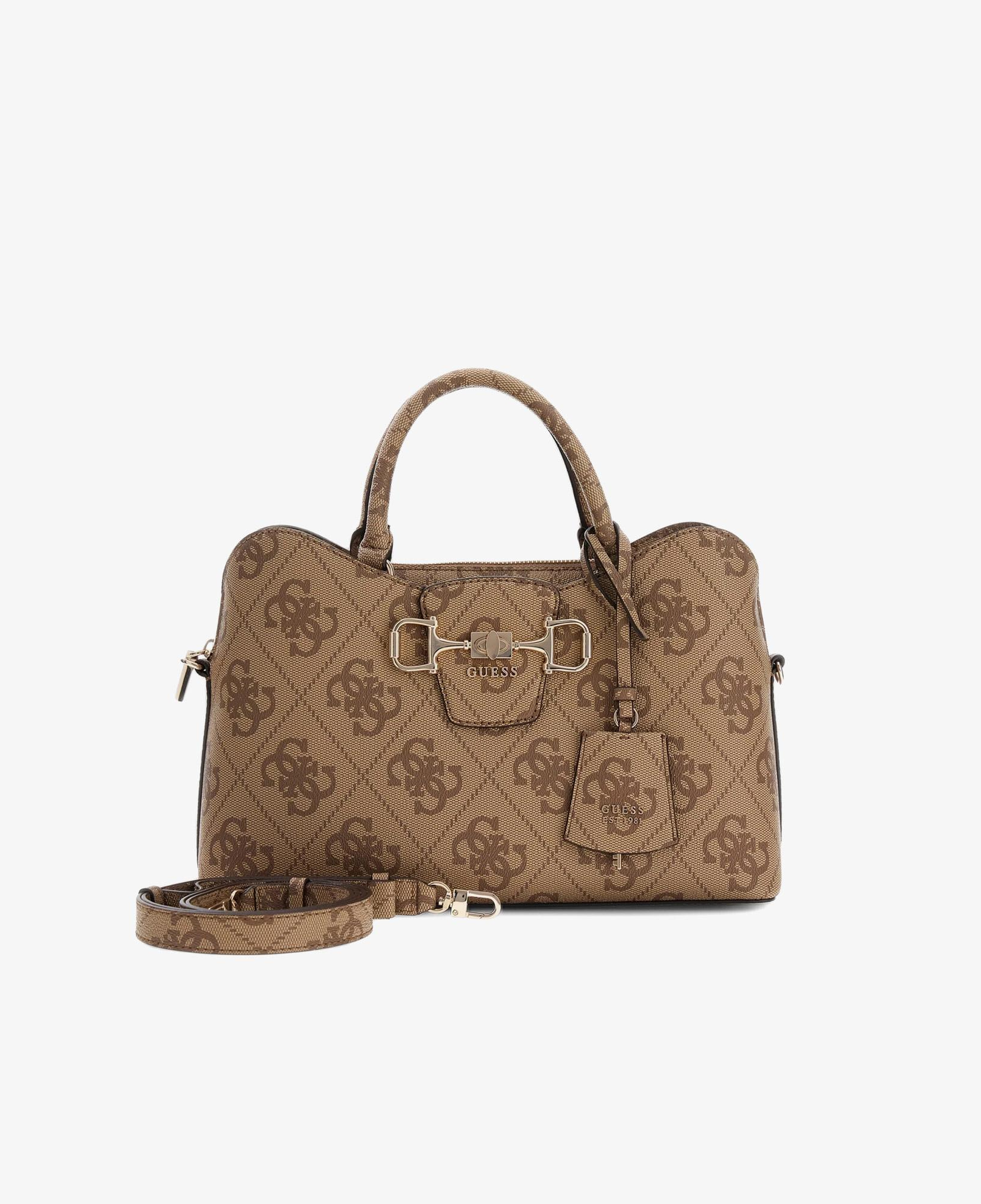 Guess Janie Logo Kadın Kahverengi El Çantası