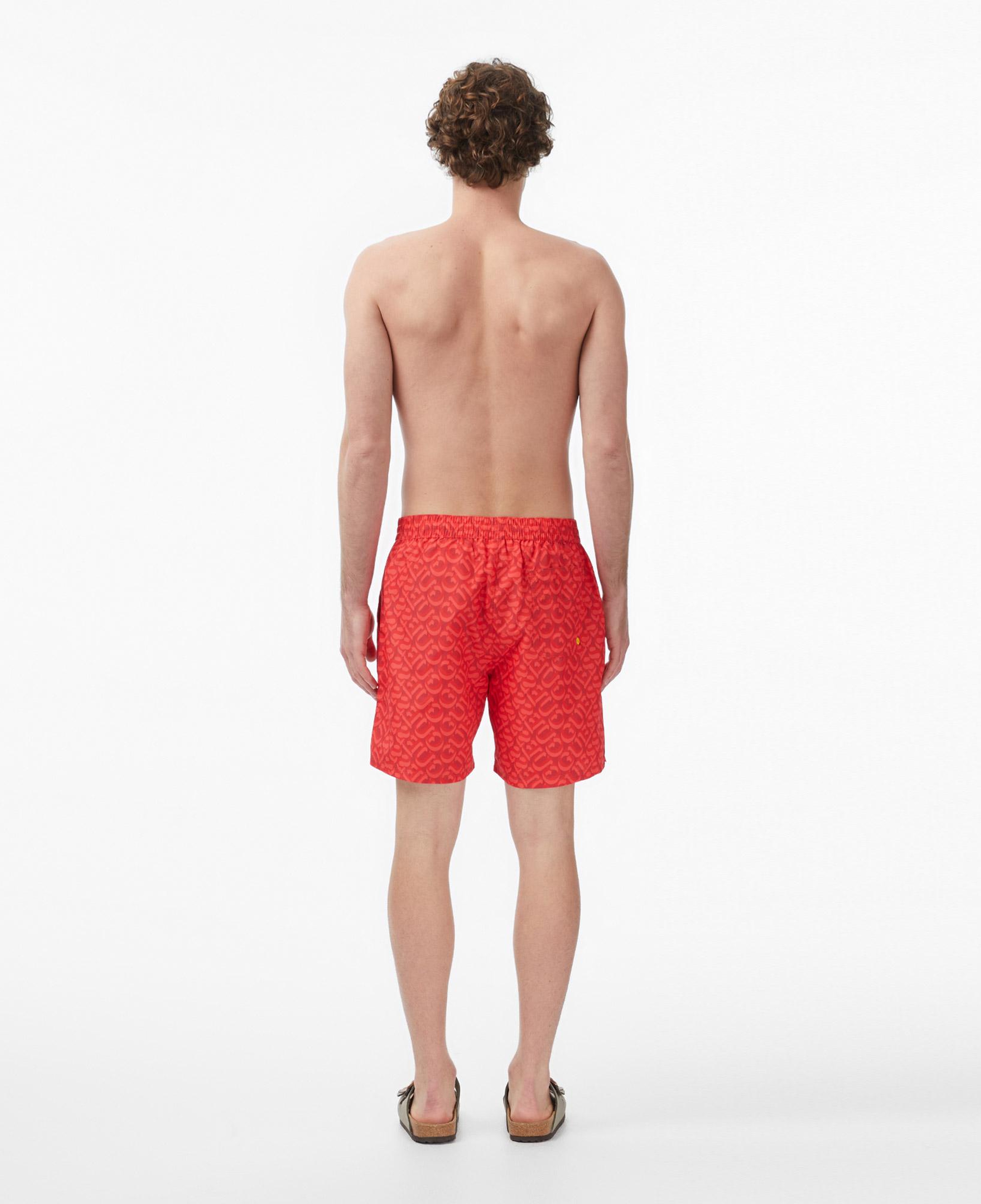 Guess Dull Erkek Kırmızı Deniz Şortu