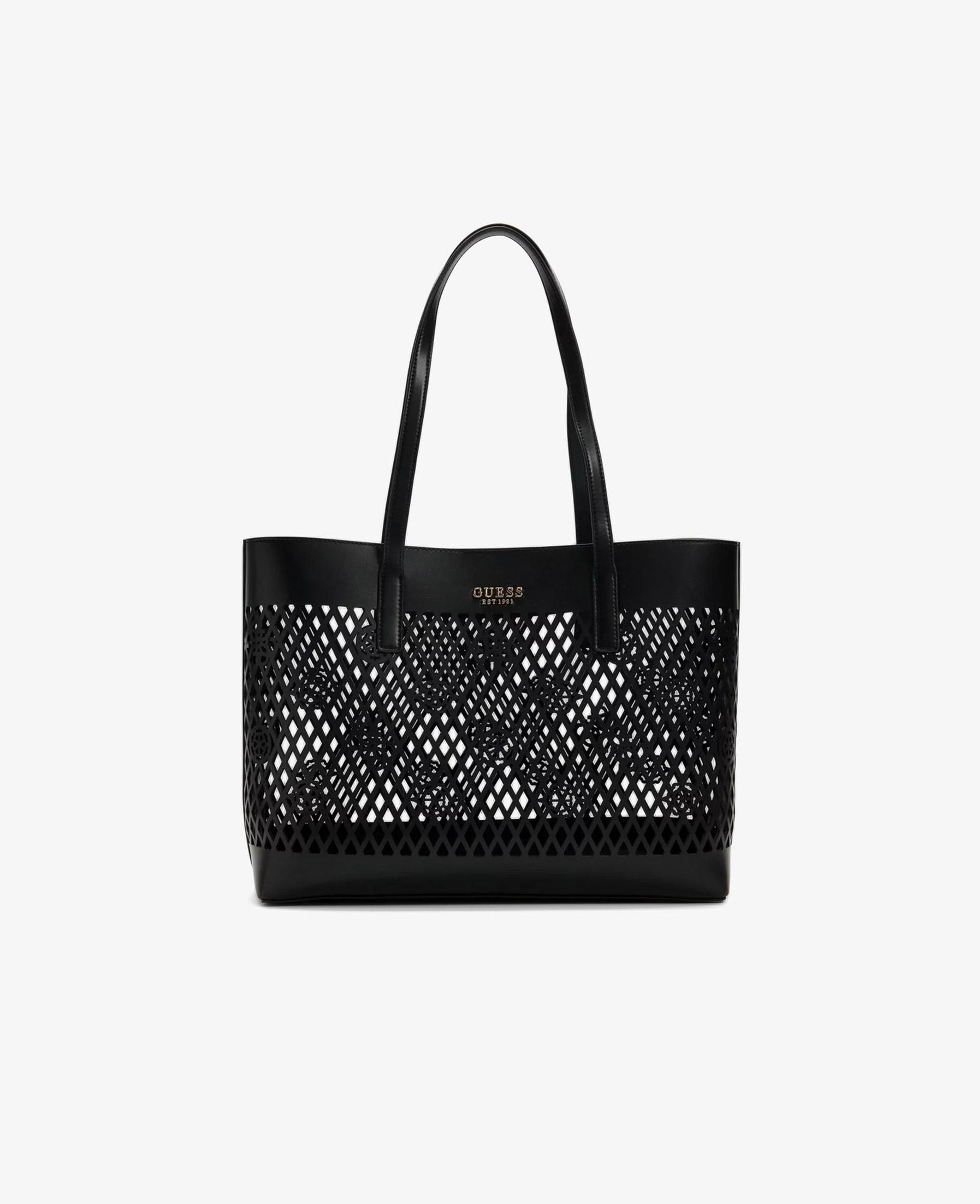 Guess Letty Tote Kadın Siyah Omuz Çantası