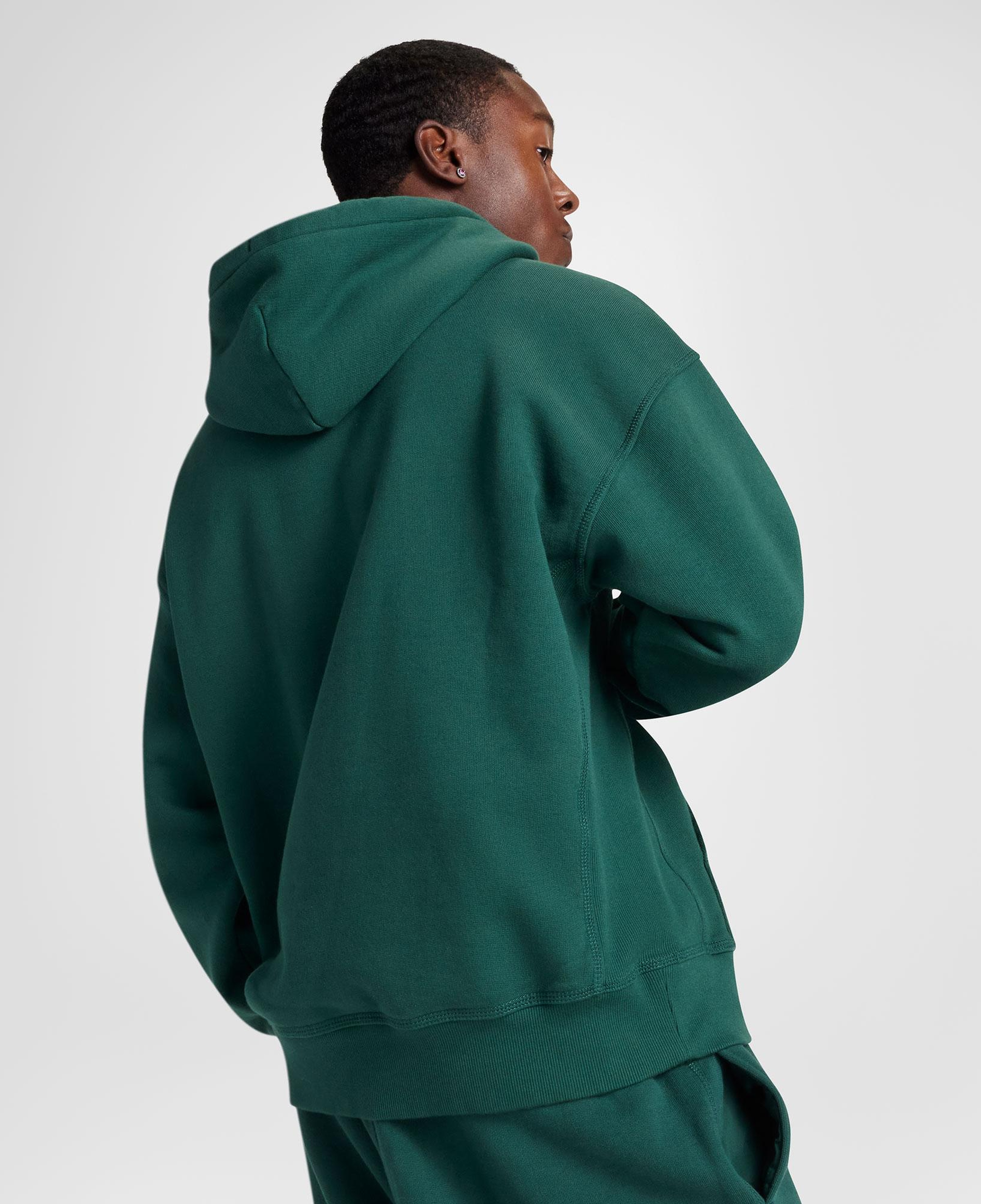 Converse Unisex Loose Fit Yeşil Hoodie