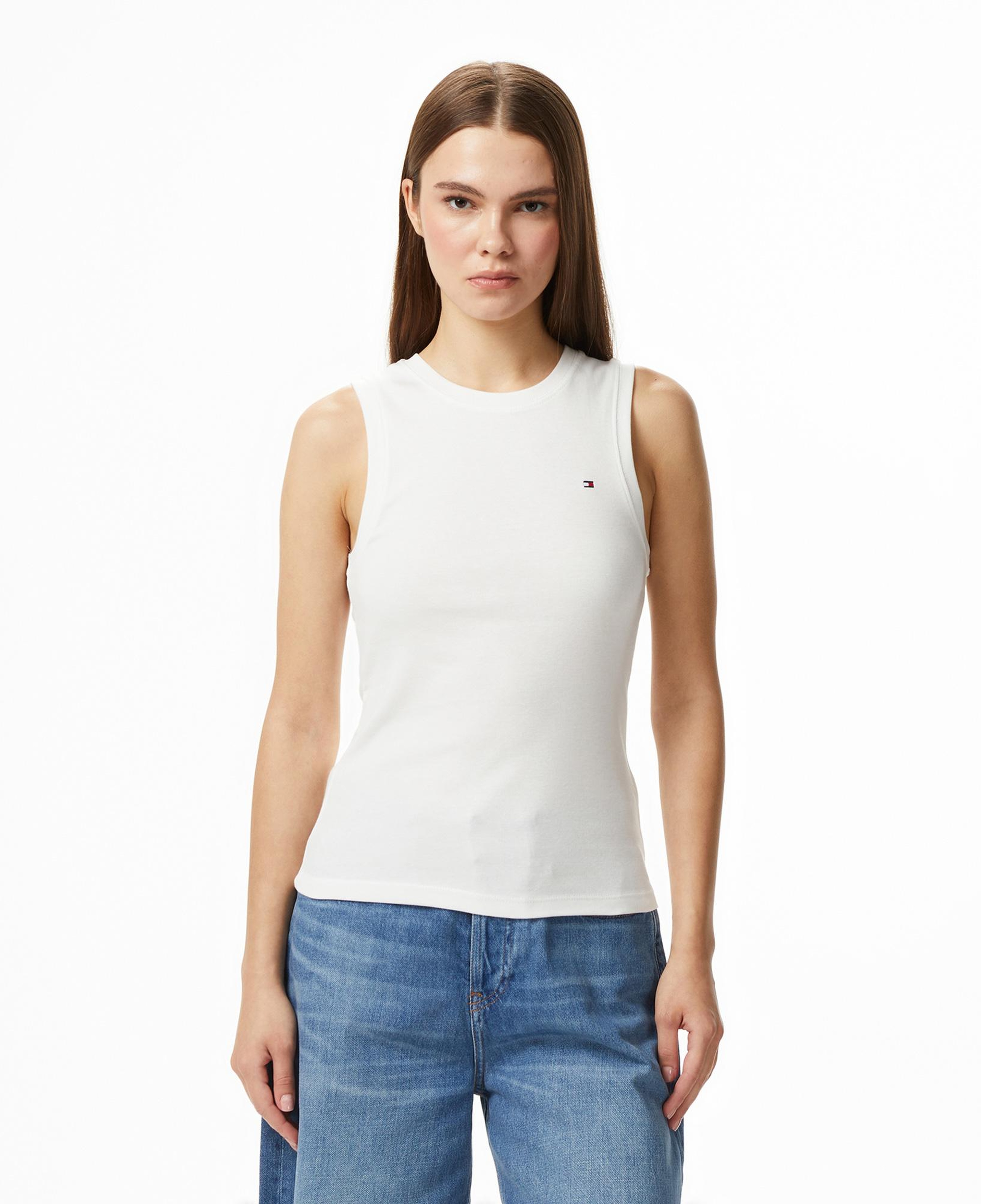 Tommy Hilfiger Modern Cody Kadın Beyaz T-Shirt