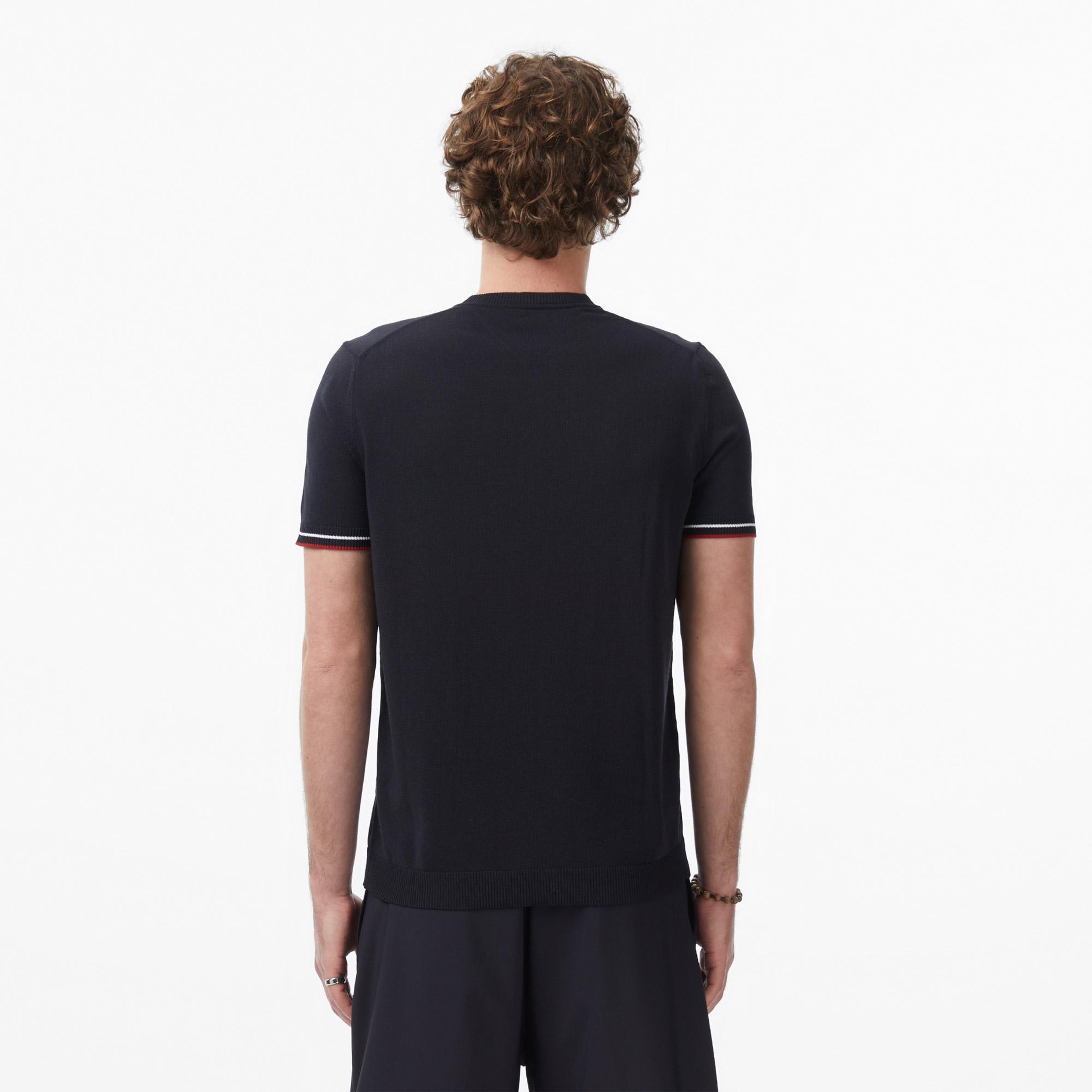 Tommy Hilfiger Dressed Casual Erkek Siyah T-Shirt