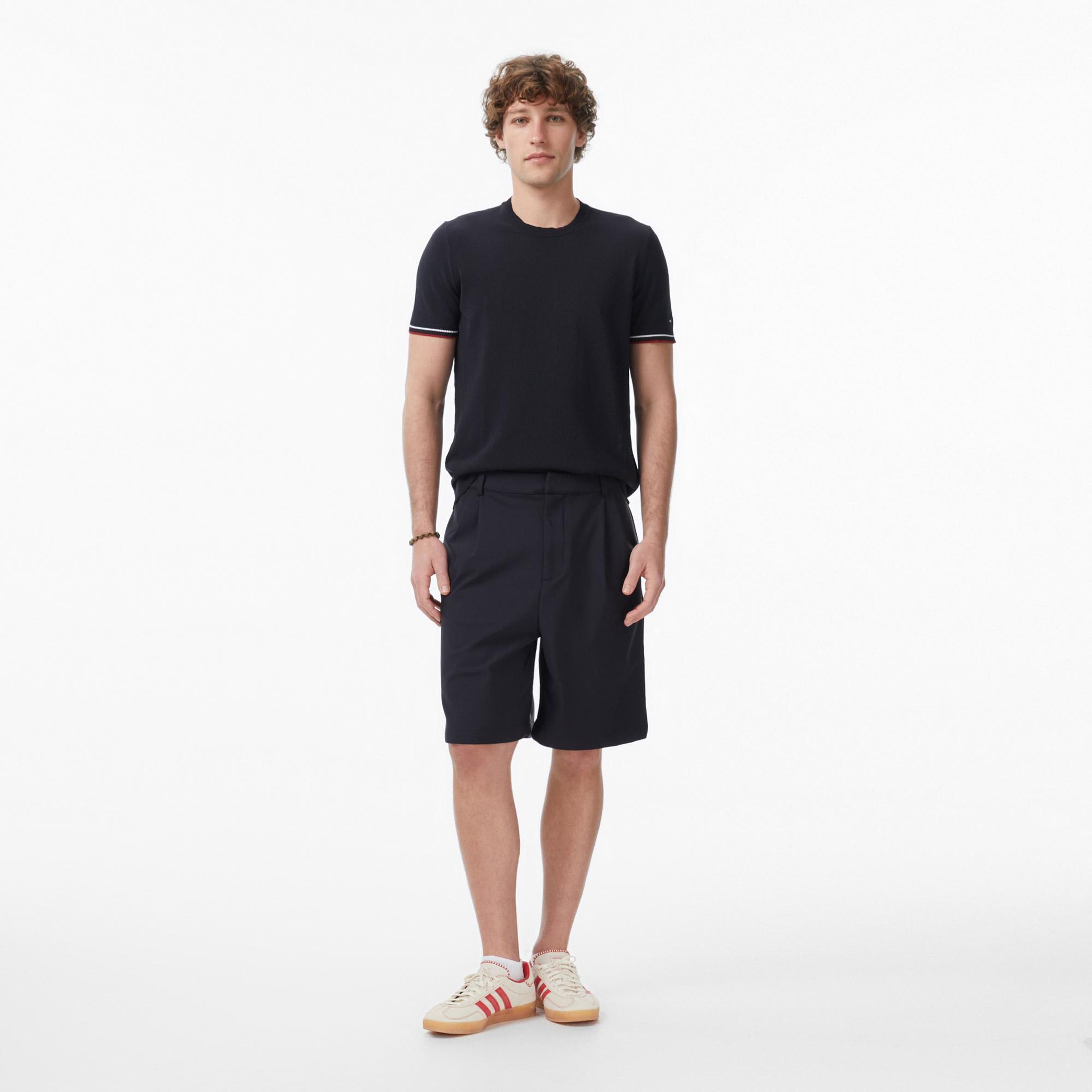 Tommy Hilfiger Dressed Casual Erkek Siyah T-Shirt