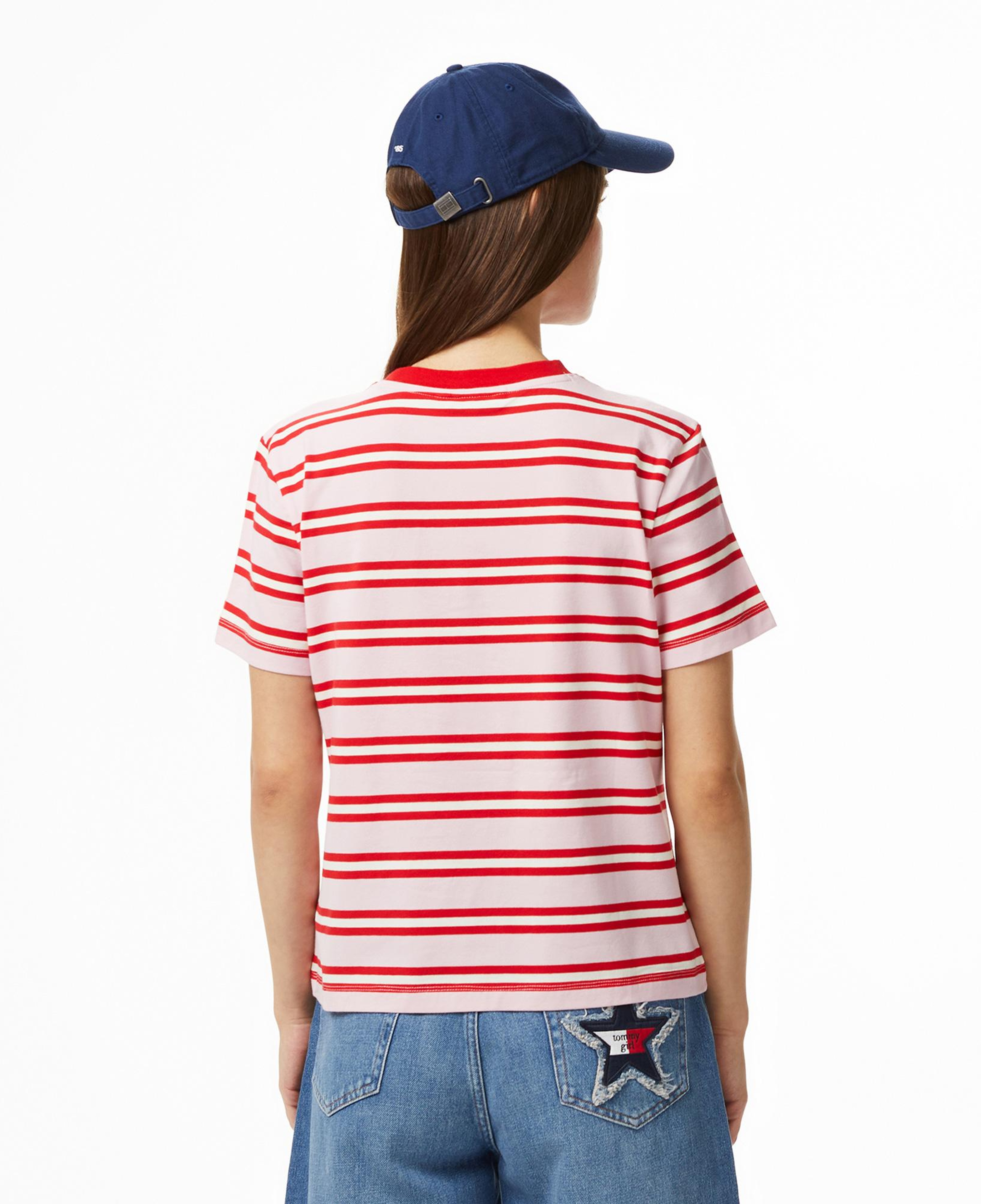 Tommy Hilfiger Script Kadın Pembe T-Shirt