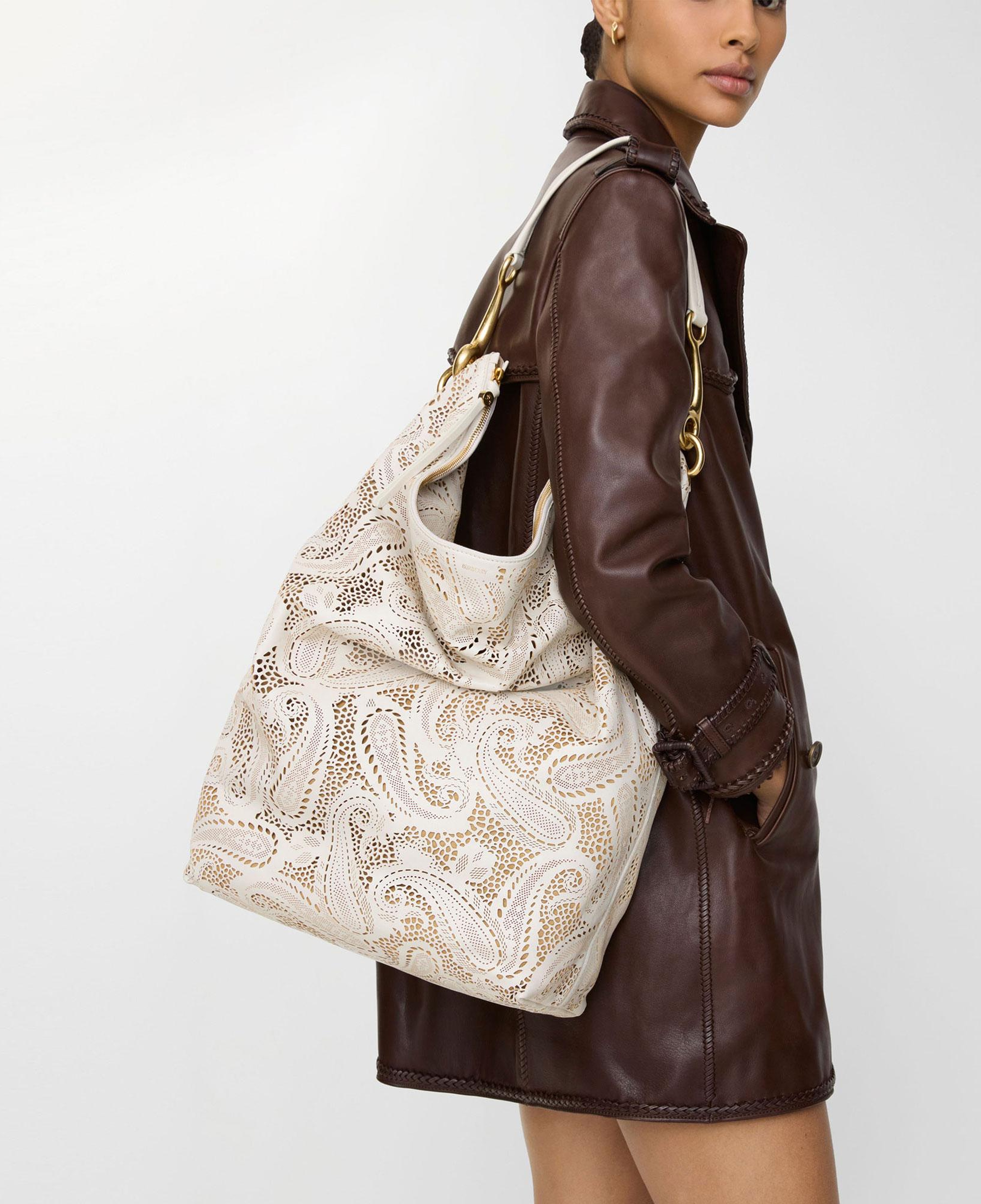 Burberry Kadın Krem Omuz Çantası