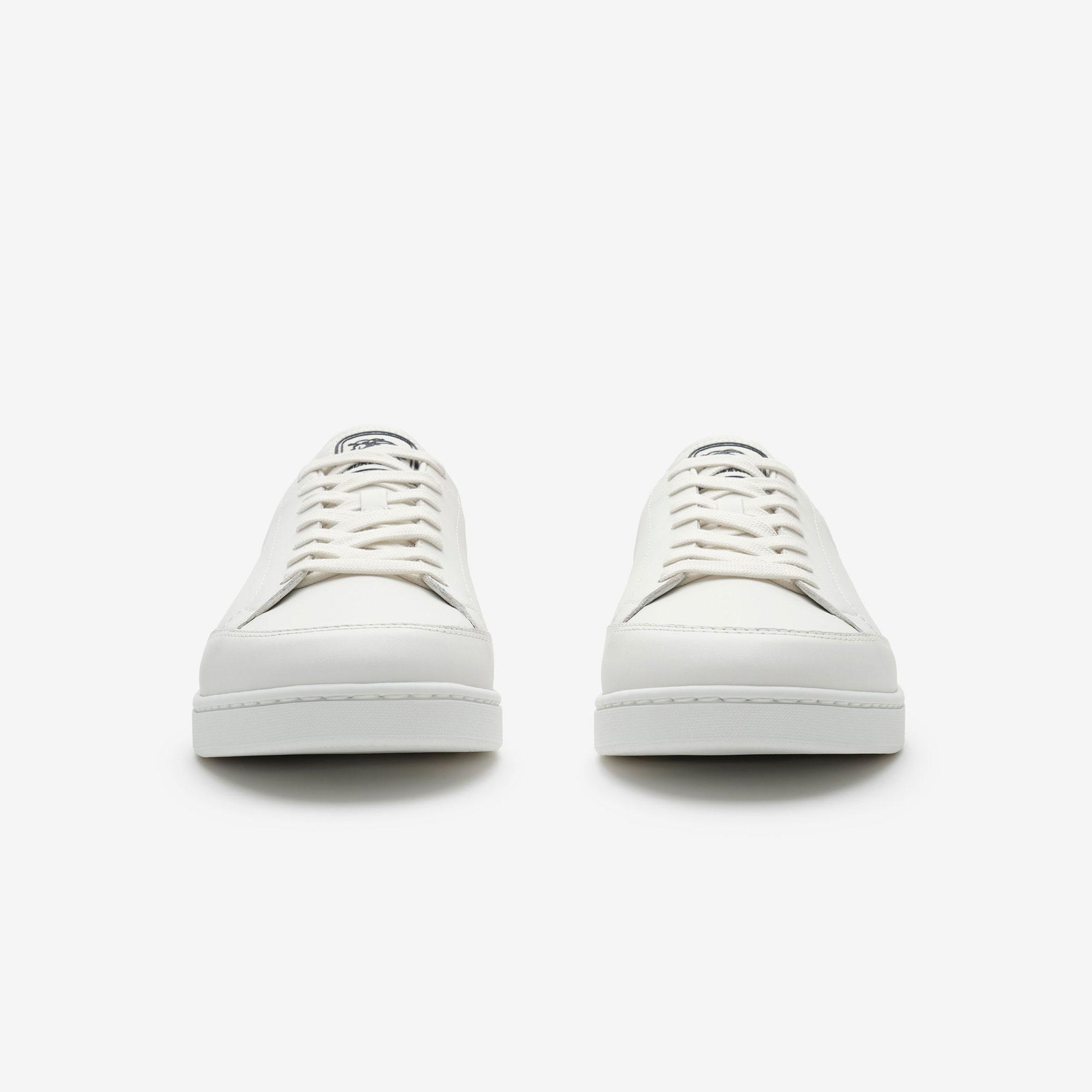 Burberry Leather Set Erkek Beyaz Sneaker