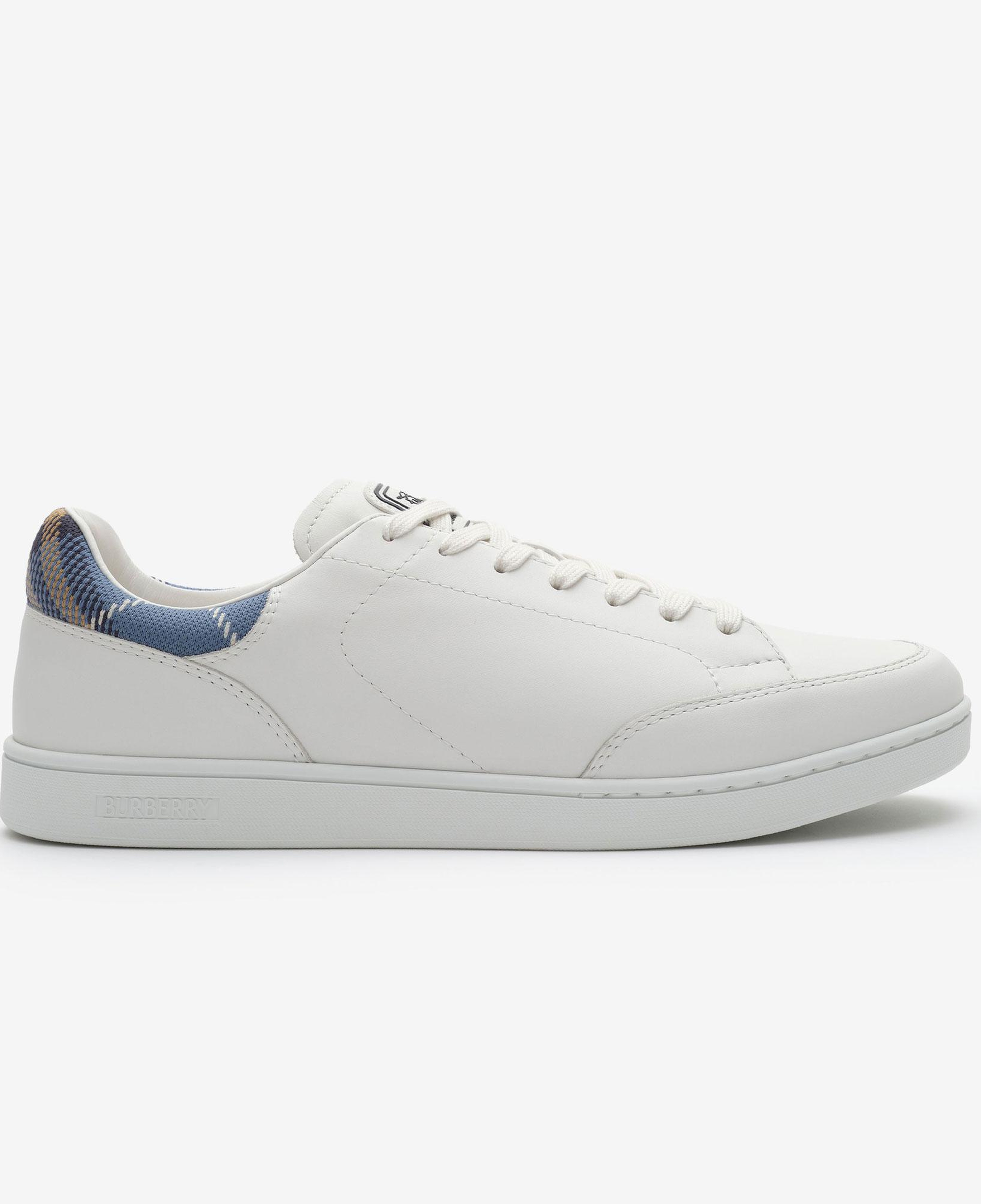 Burberry Leather Set Erkek Beyaz Sneaker