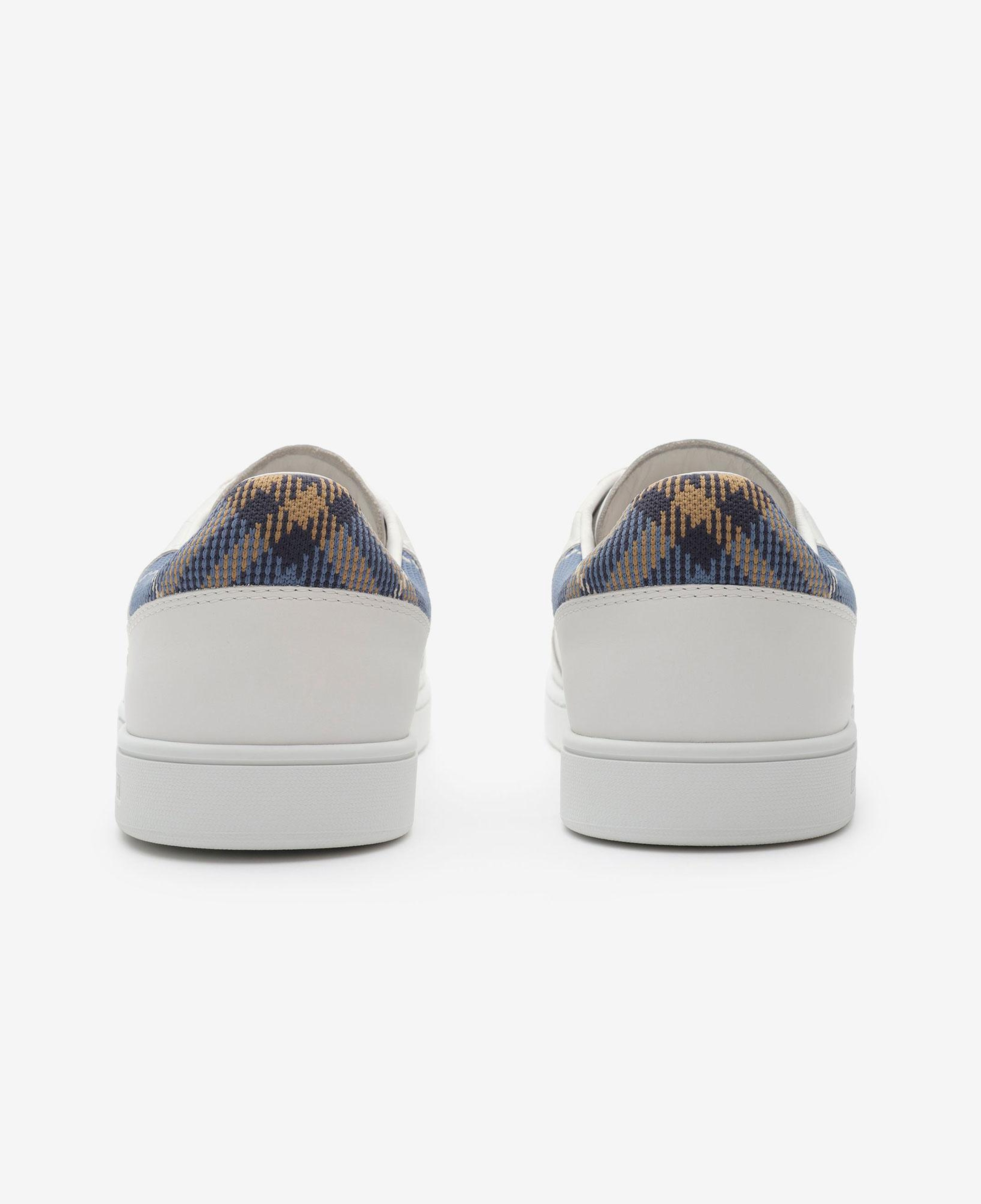Burberry Leather Set Erkek Beyaz Sneaker