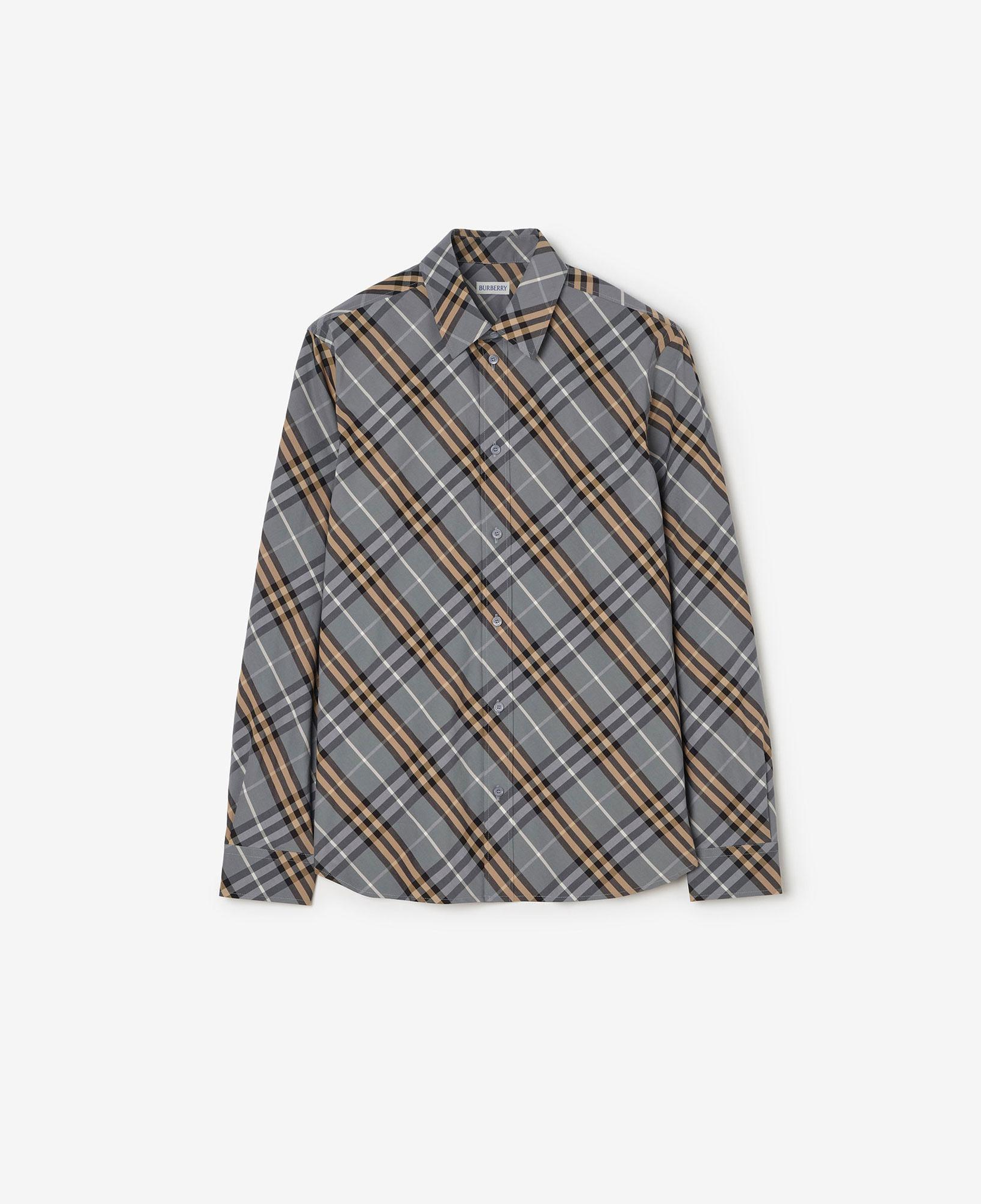 Burberry Erkek Mavi Gömlek