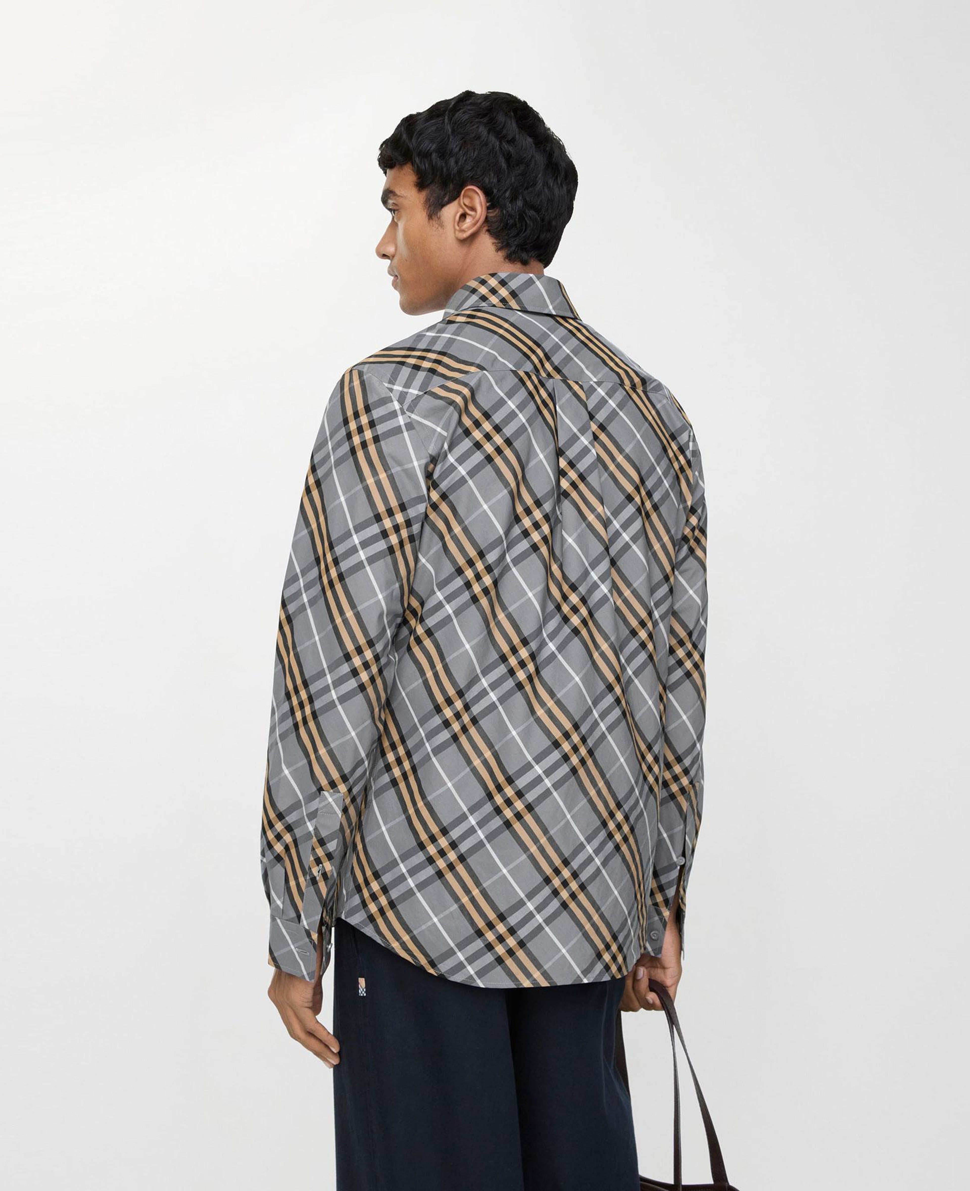 Burberry Erkek Mavi Gömlek