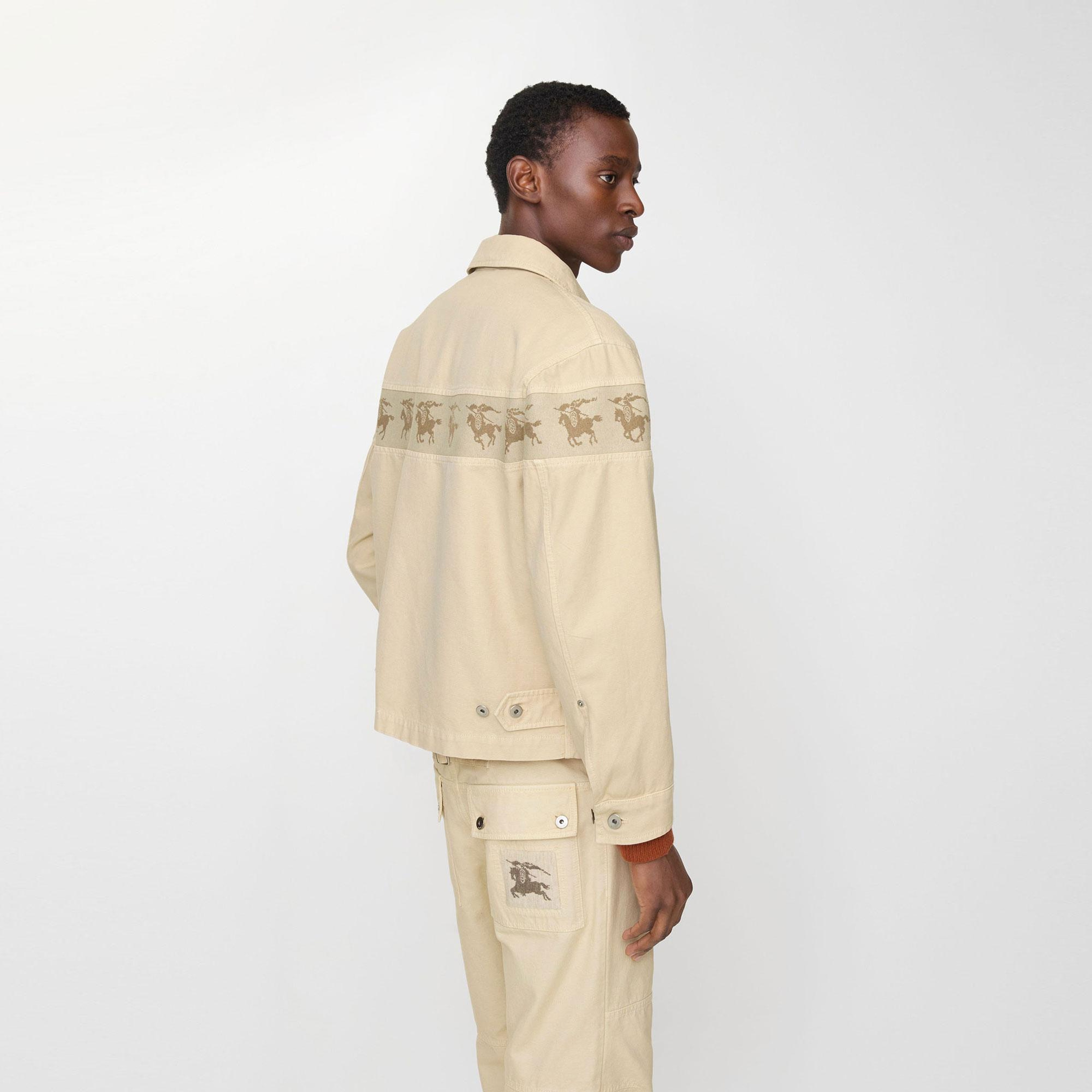 Burberry Erkek Krem Mont