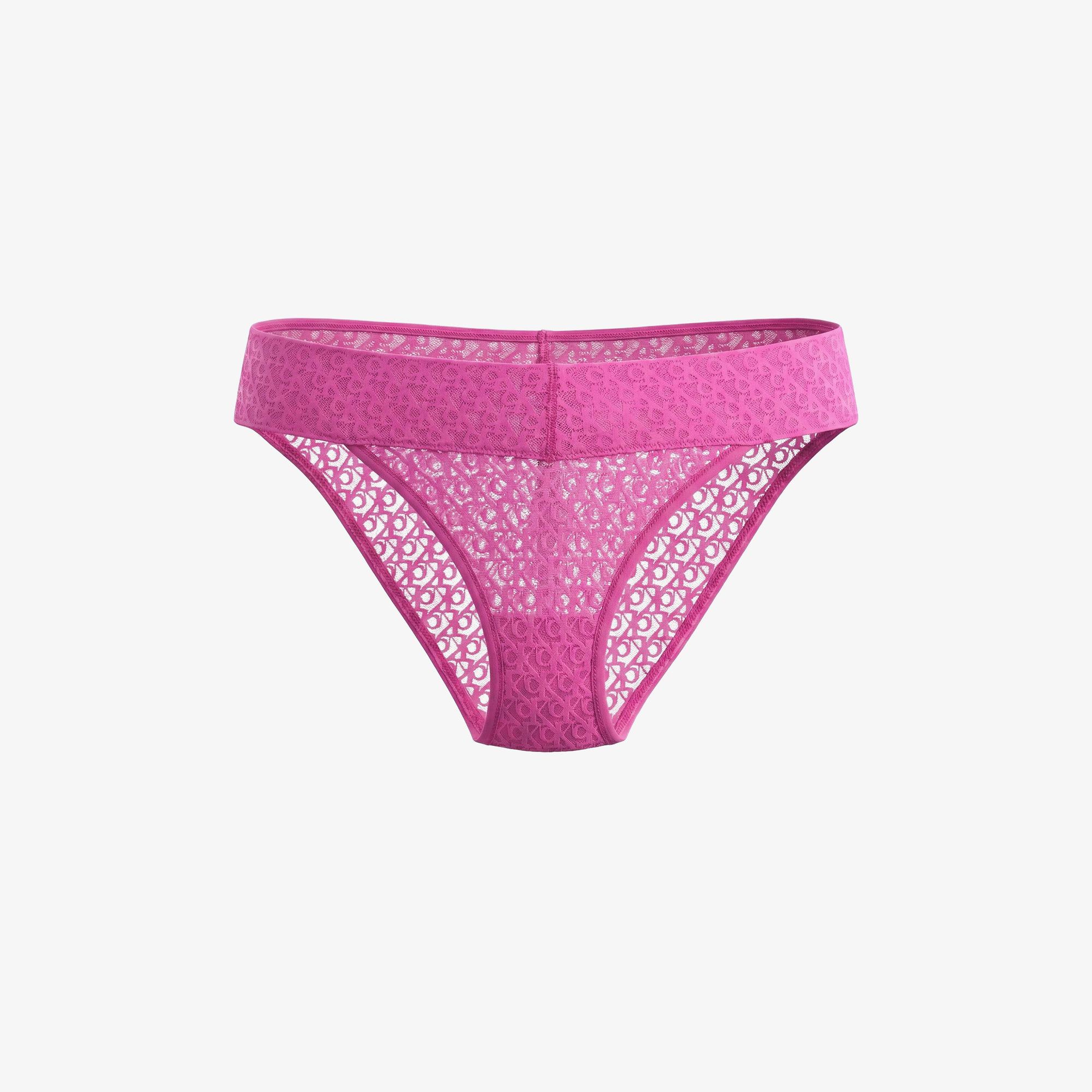 Calvin Klein Low Rise 3'lü Kadın Mor Külot