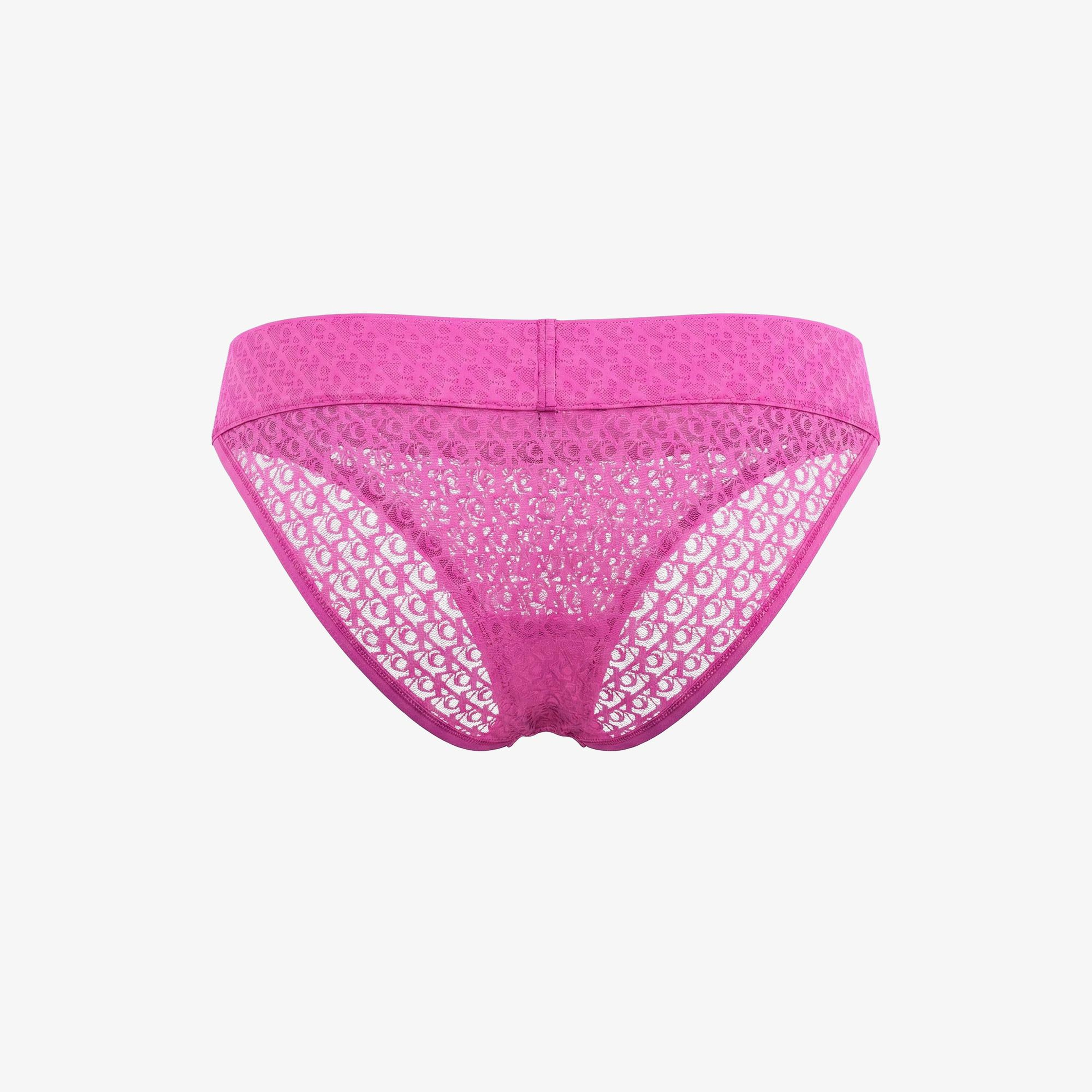 Calvin Klein Low Rise 3'lü Kadın Mor Külot