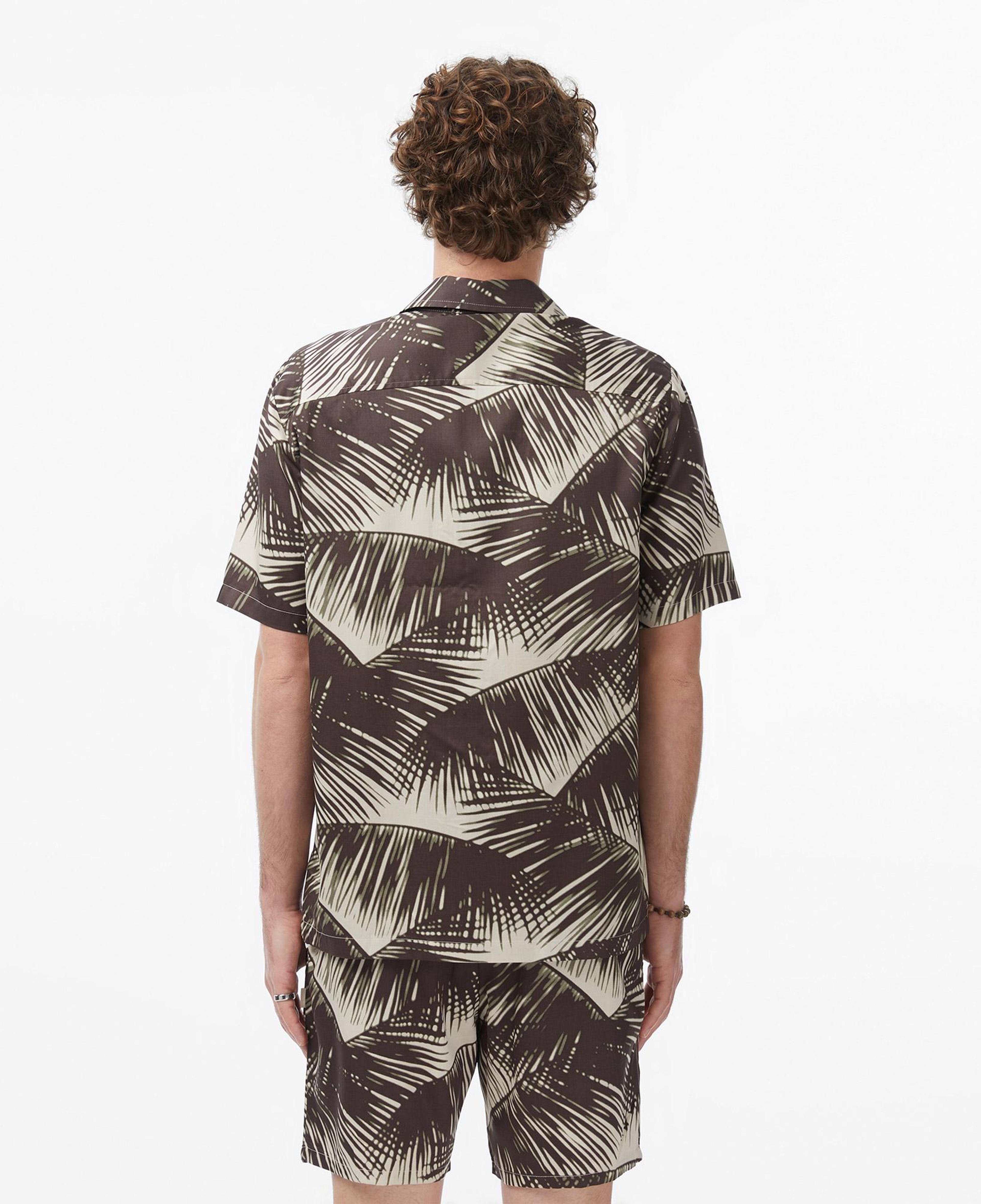 Calvin Klein Button Down Erkek Haki T-Shirt