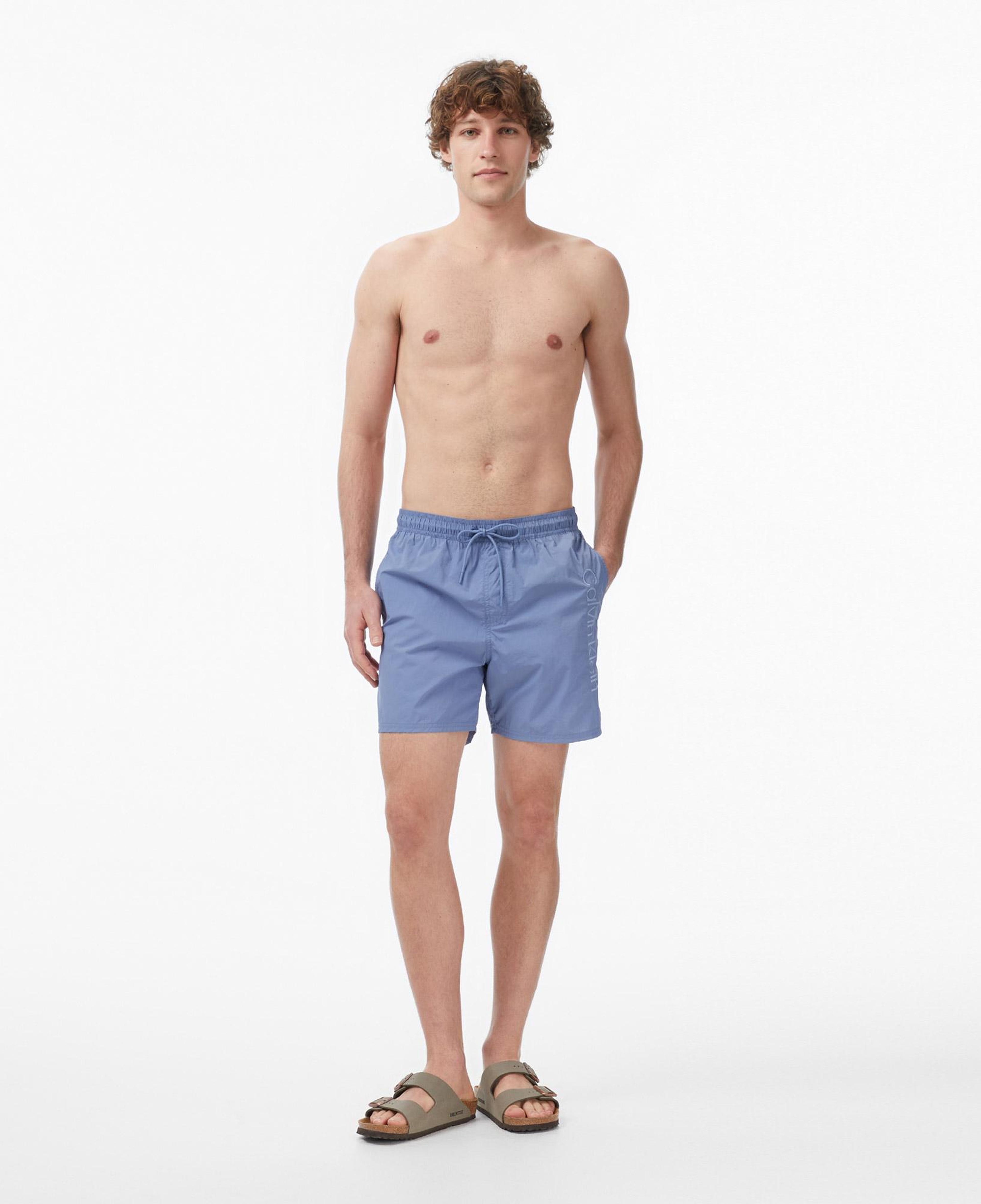 Calvin Klein Medium Drawstring Erkek Mavi Deniz Şortu