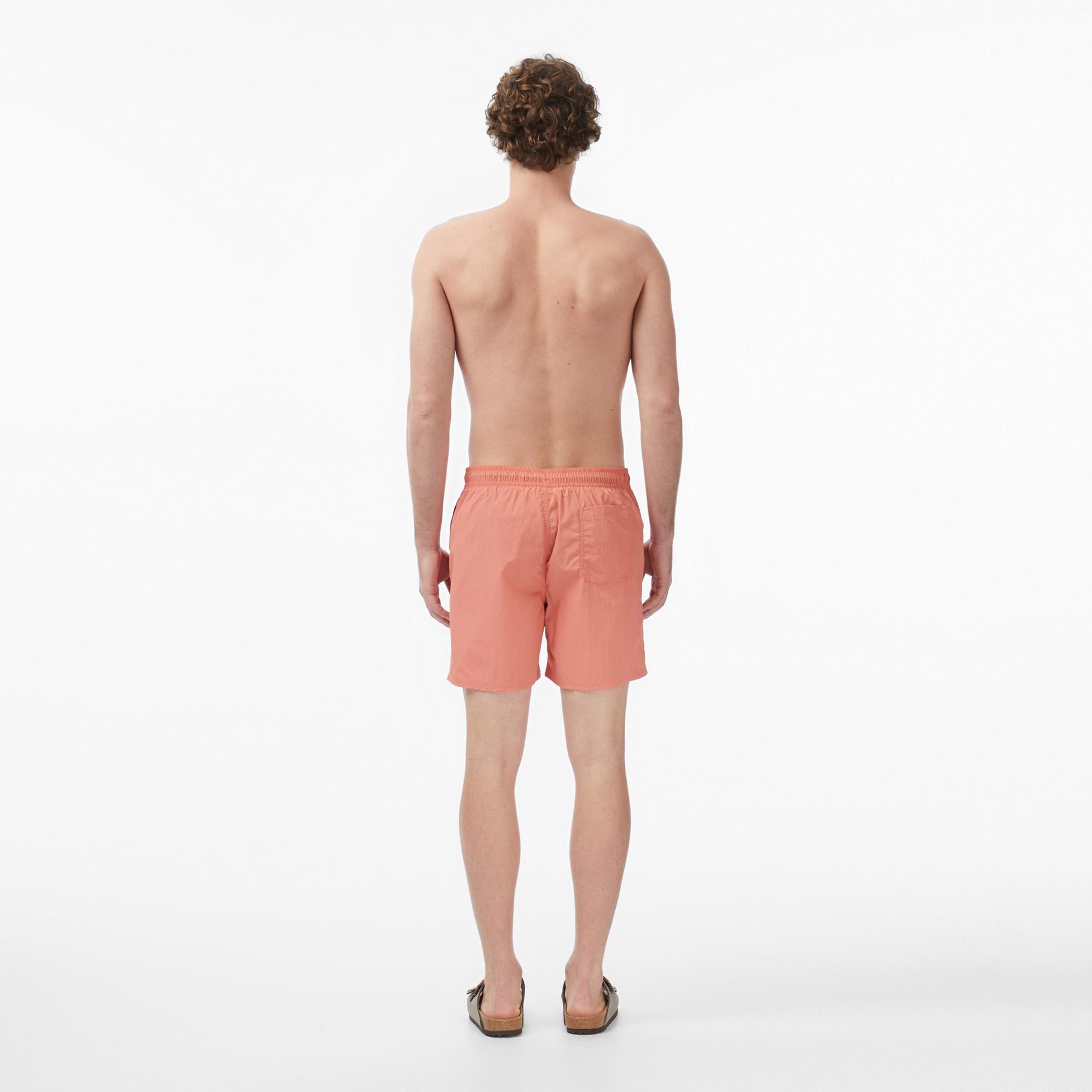 Calvin Klein Medium Drawstring Erkek Turuncu Deniz Şortu