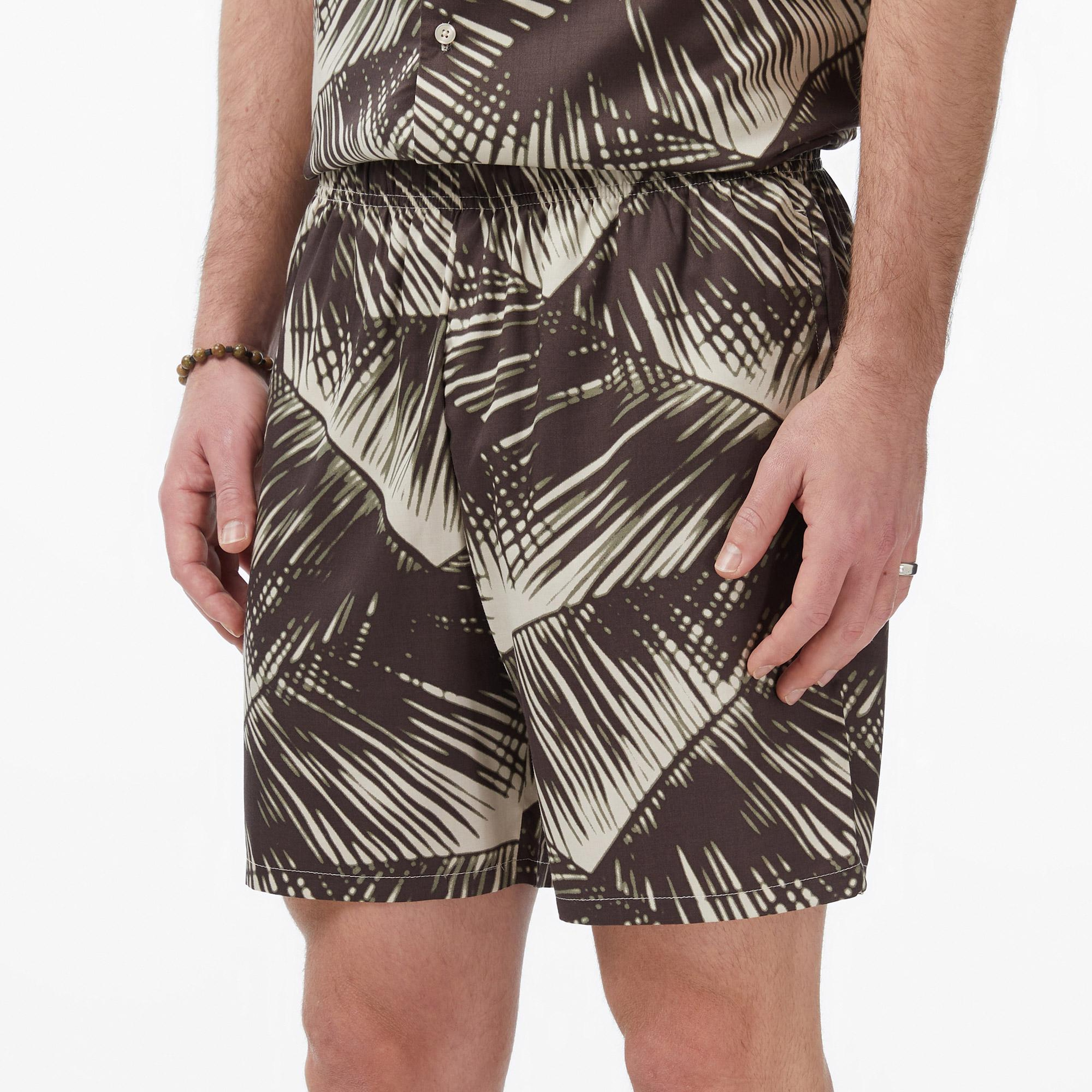 Calvin Klein Short Erkek Haki Deniz Şortu