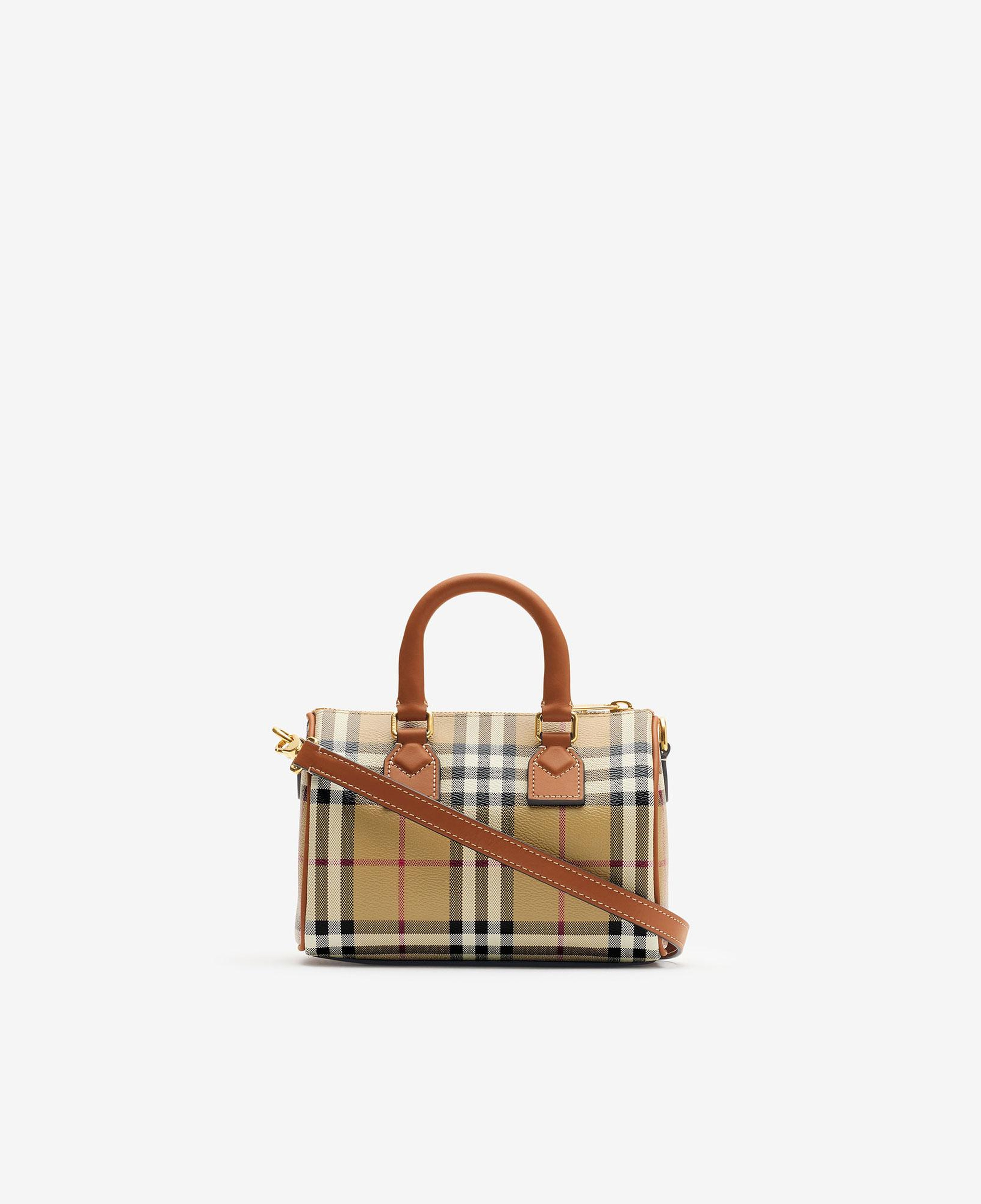 Burberry Bowling Kadın Bej El Çantası