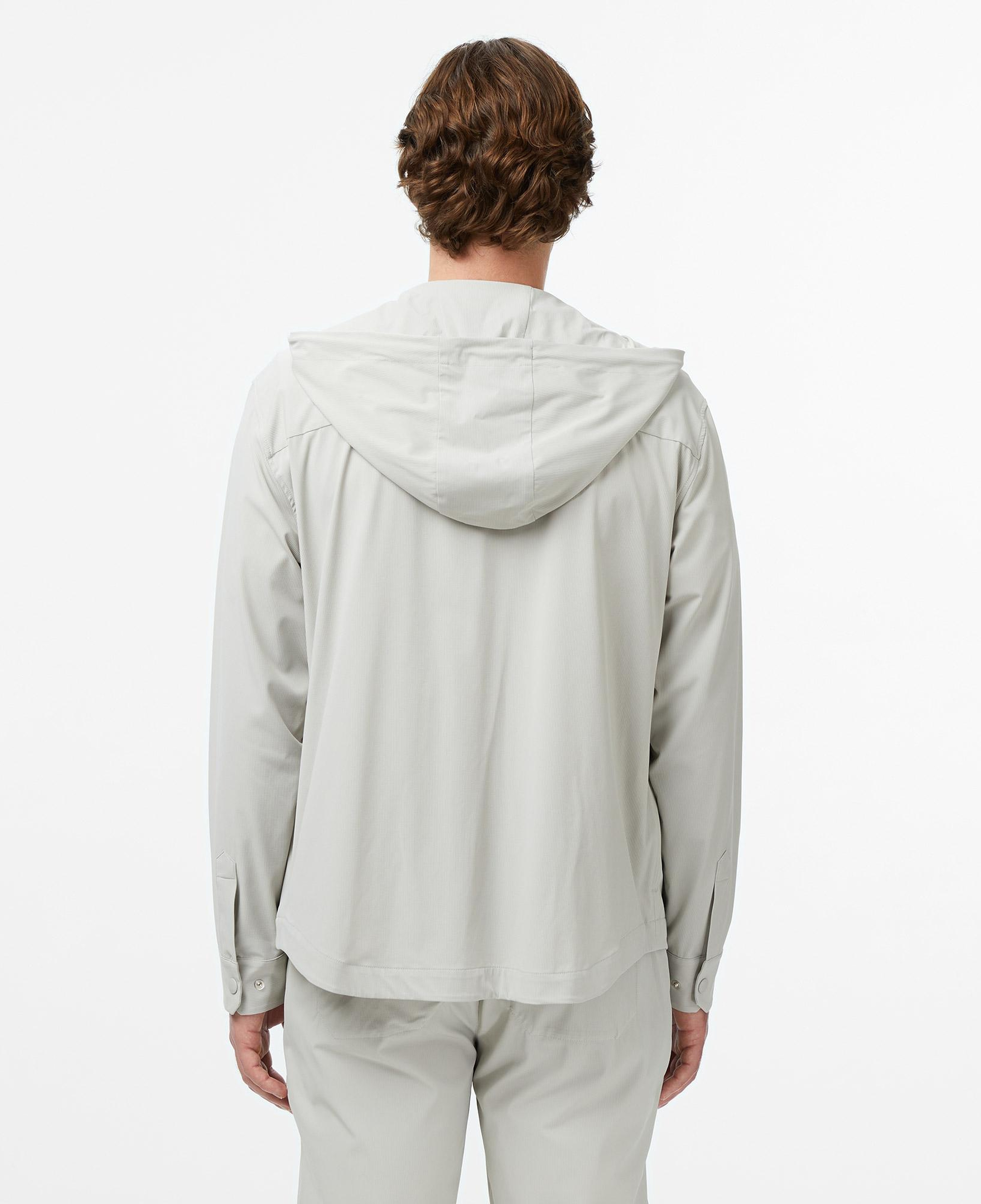 Lacoste Erkek Regular Fit Kapüşonlu Gri Gömlek