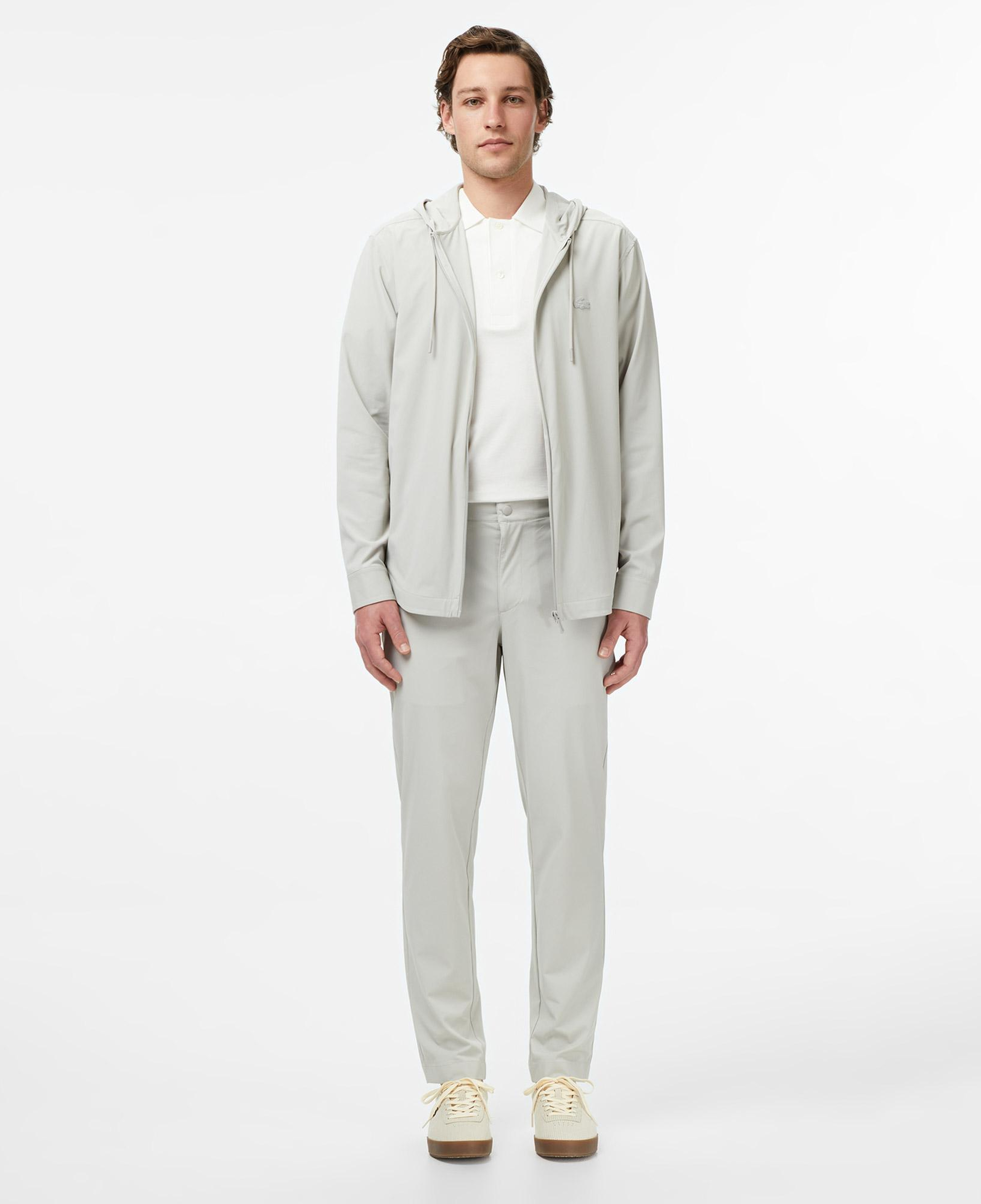 Lacoste Erkek Regular Fit Kapüşonlu Gri Gömlek