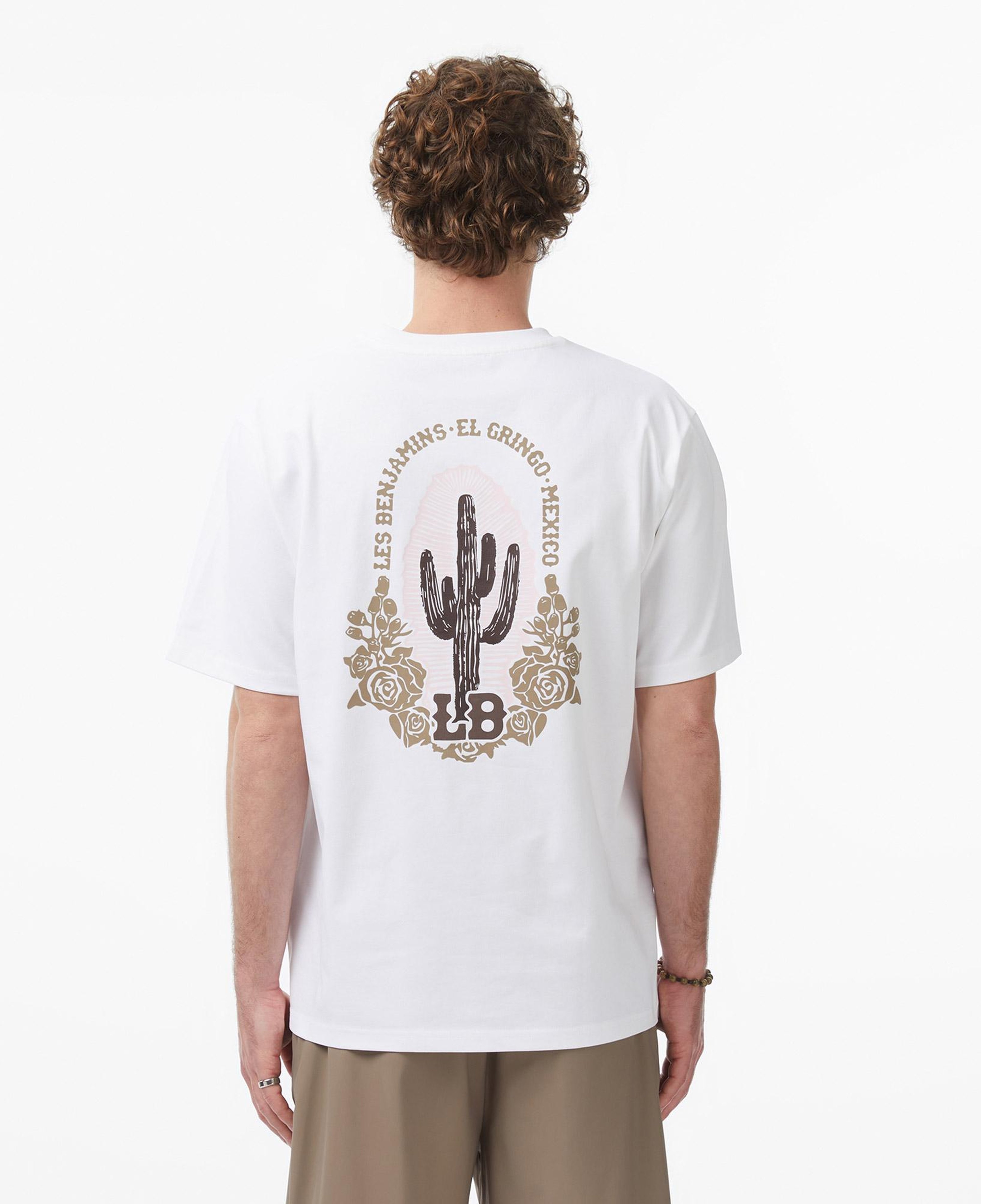 Les Benjamins 029 Erkek Beyaz T-Shirt