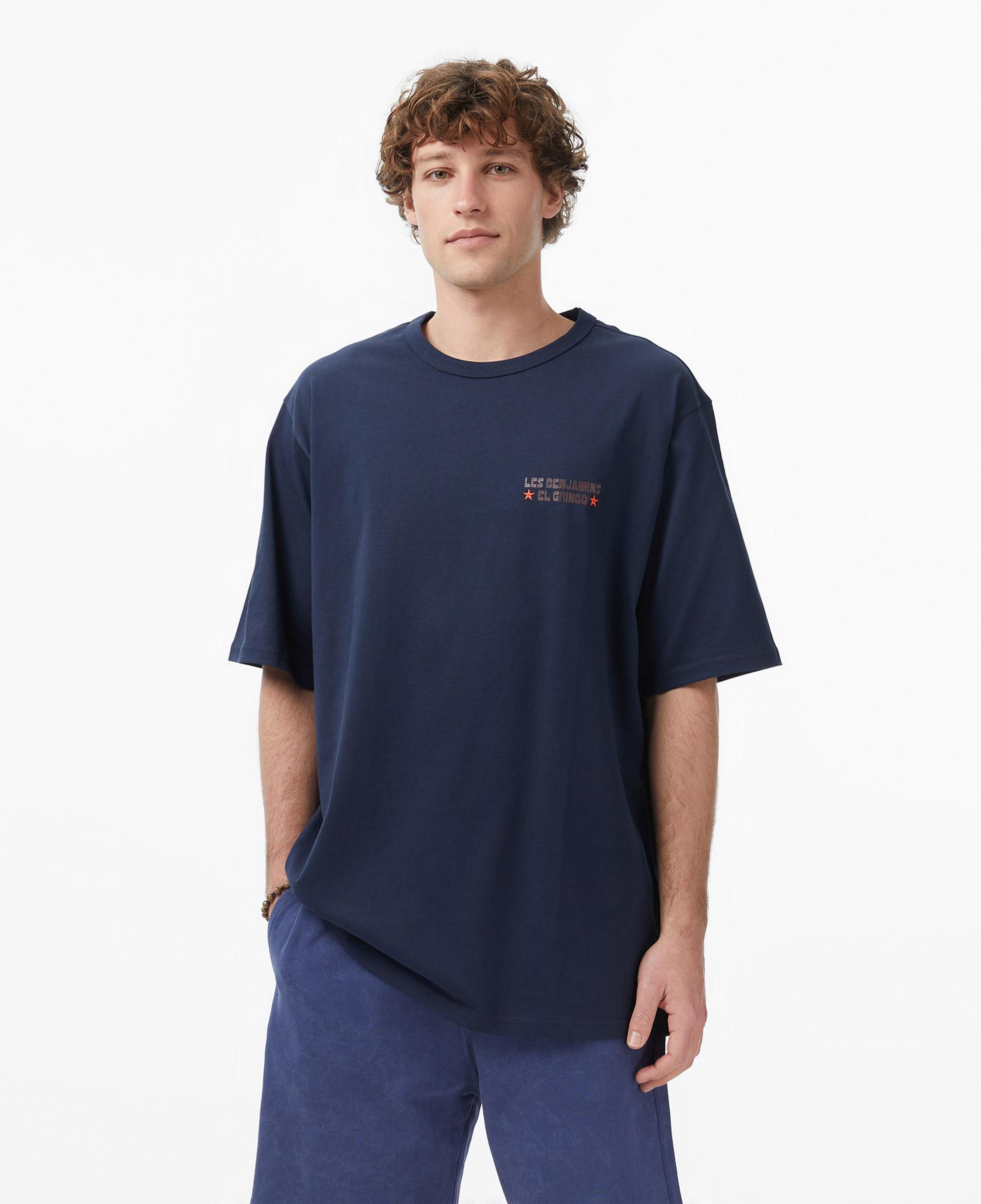 Les Benjamins 032 Erkek Lacivert T-Shirt