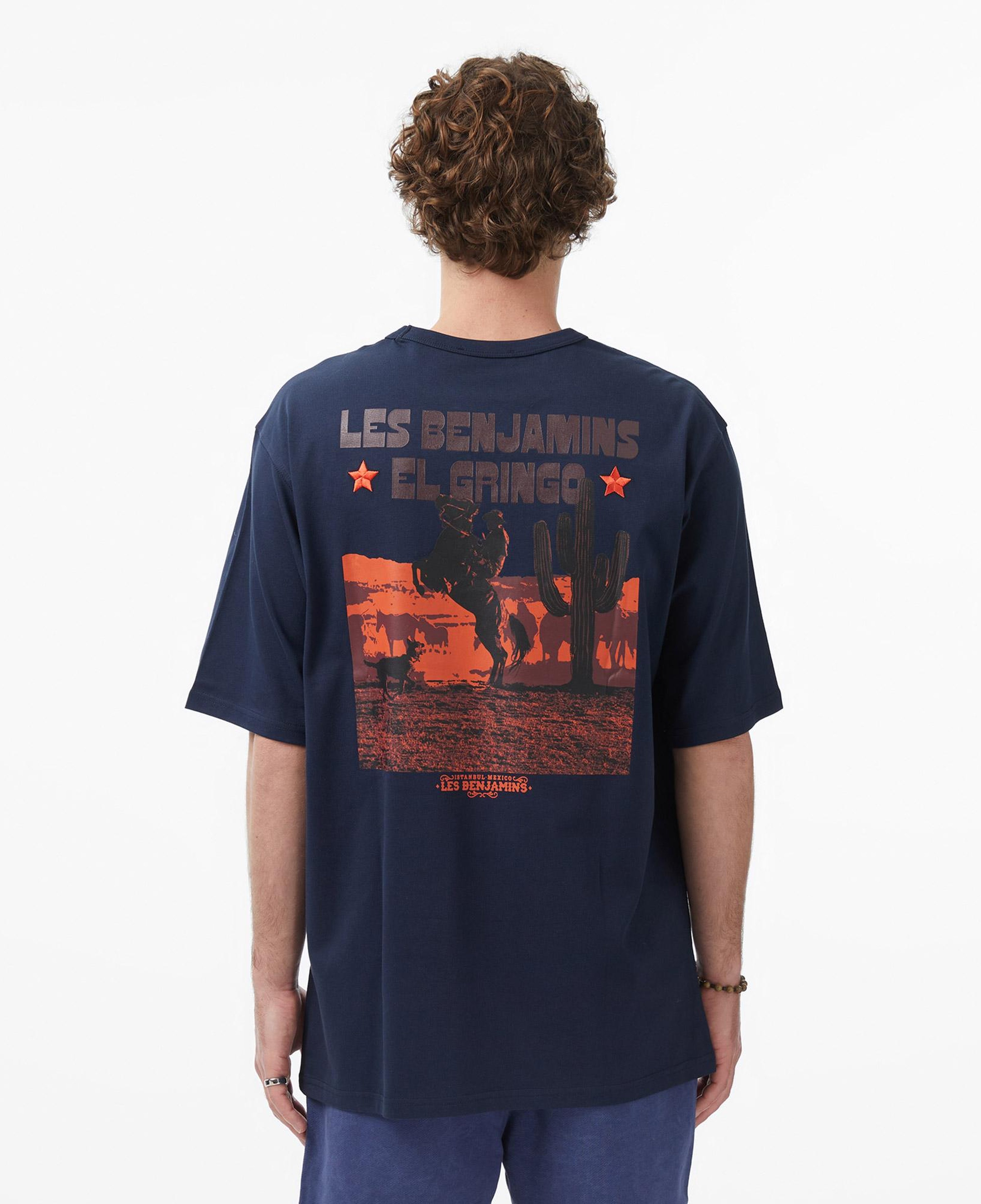 Les Benjamins 032 Erkek Lacivert T-Shirt