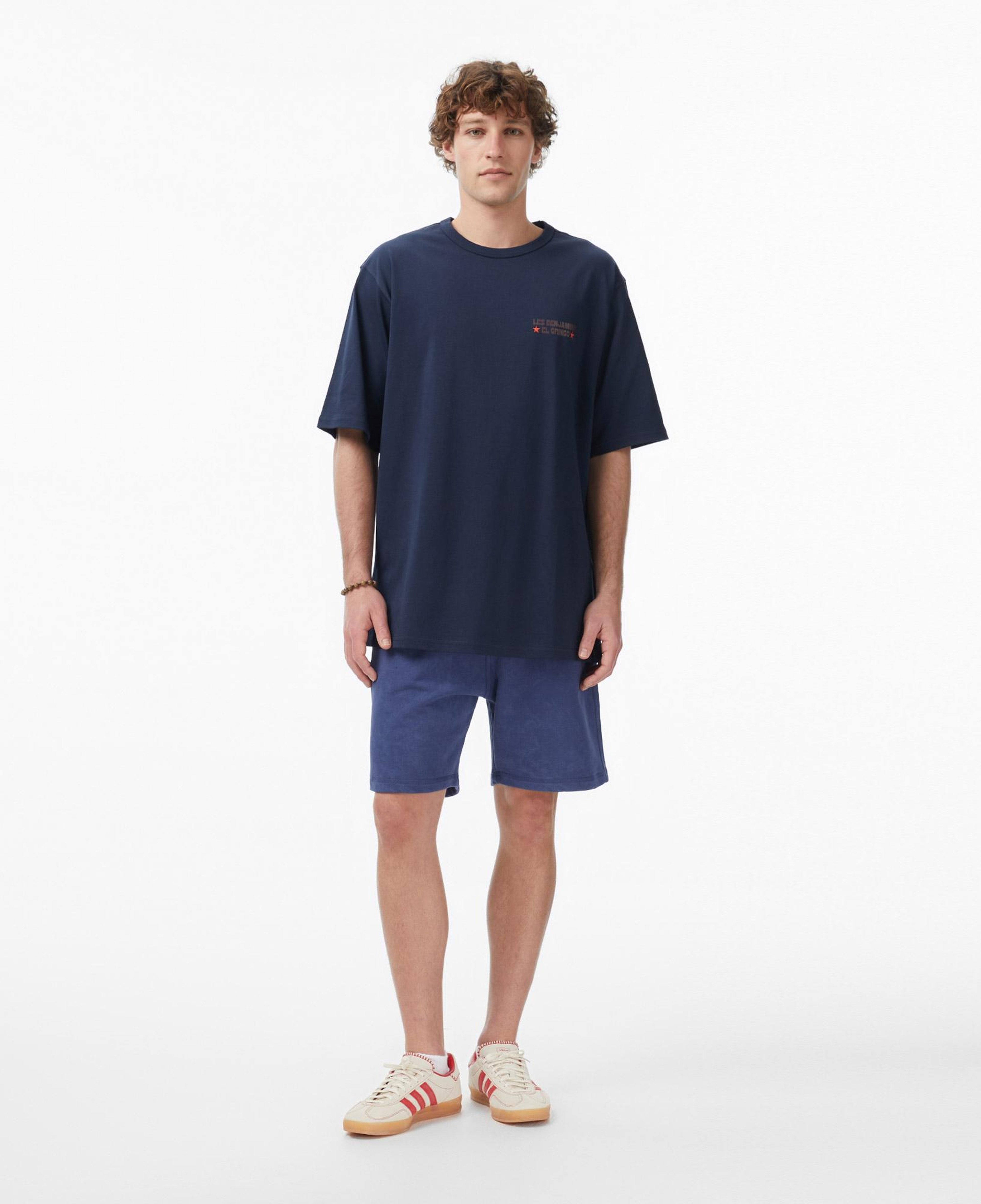 Les Benjamins 032 Erkek Lacivert T-Shirt