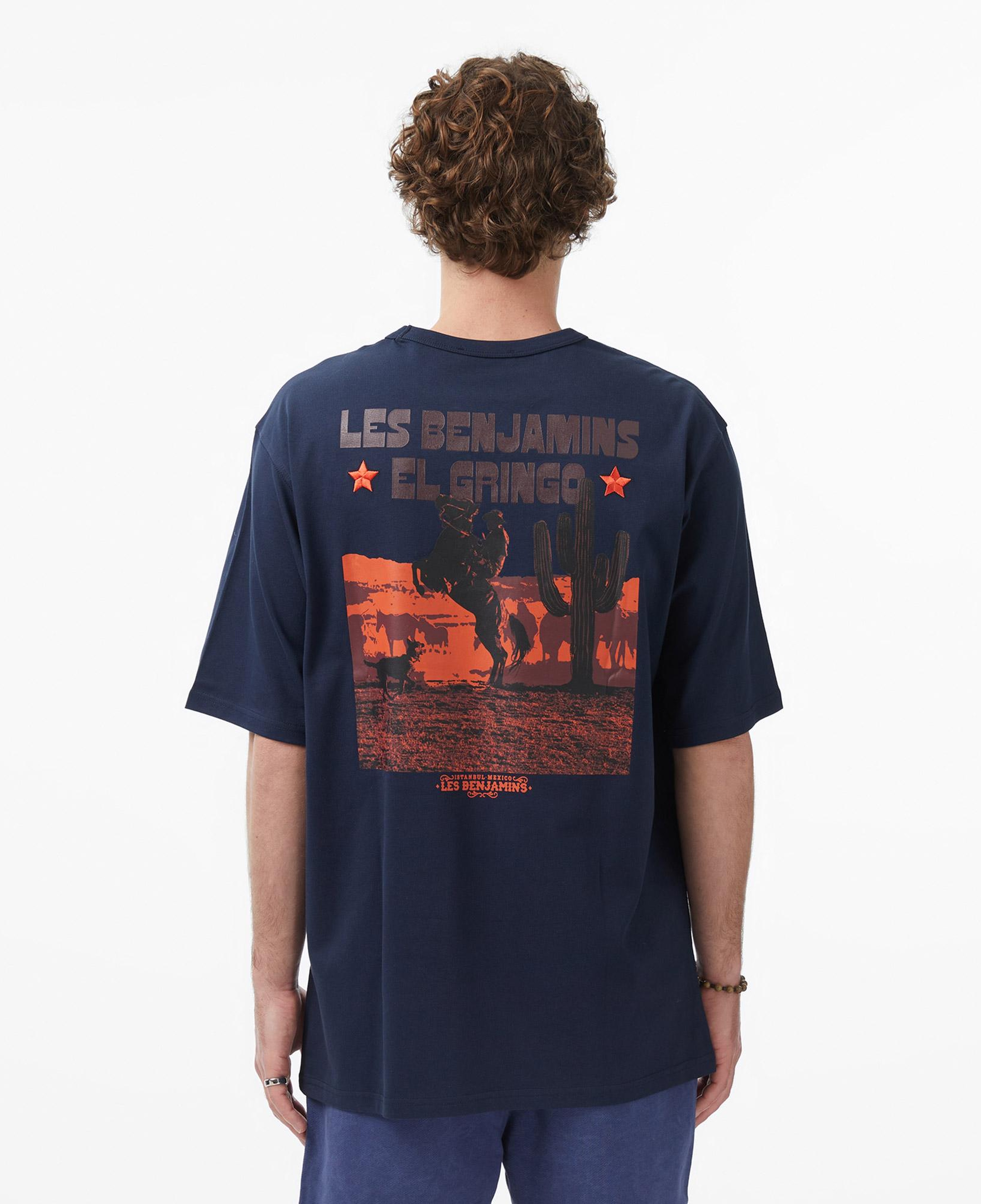 Les Benjamins 032 Erkek Lacivert T-Shirt