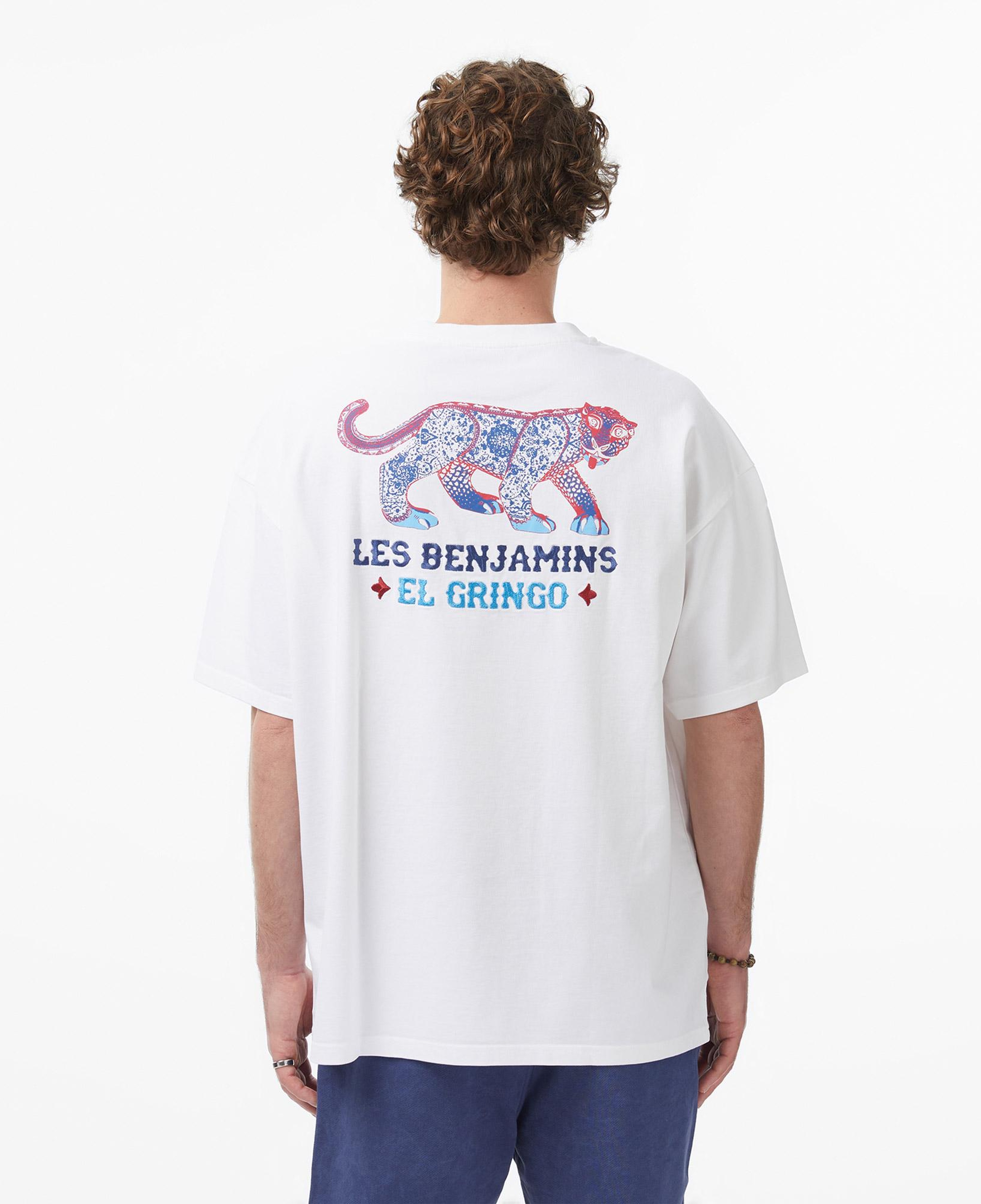 Les Benjamins 024 Erkek Beyaz T-Shirt