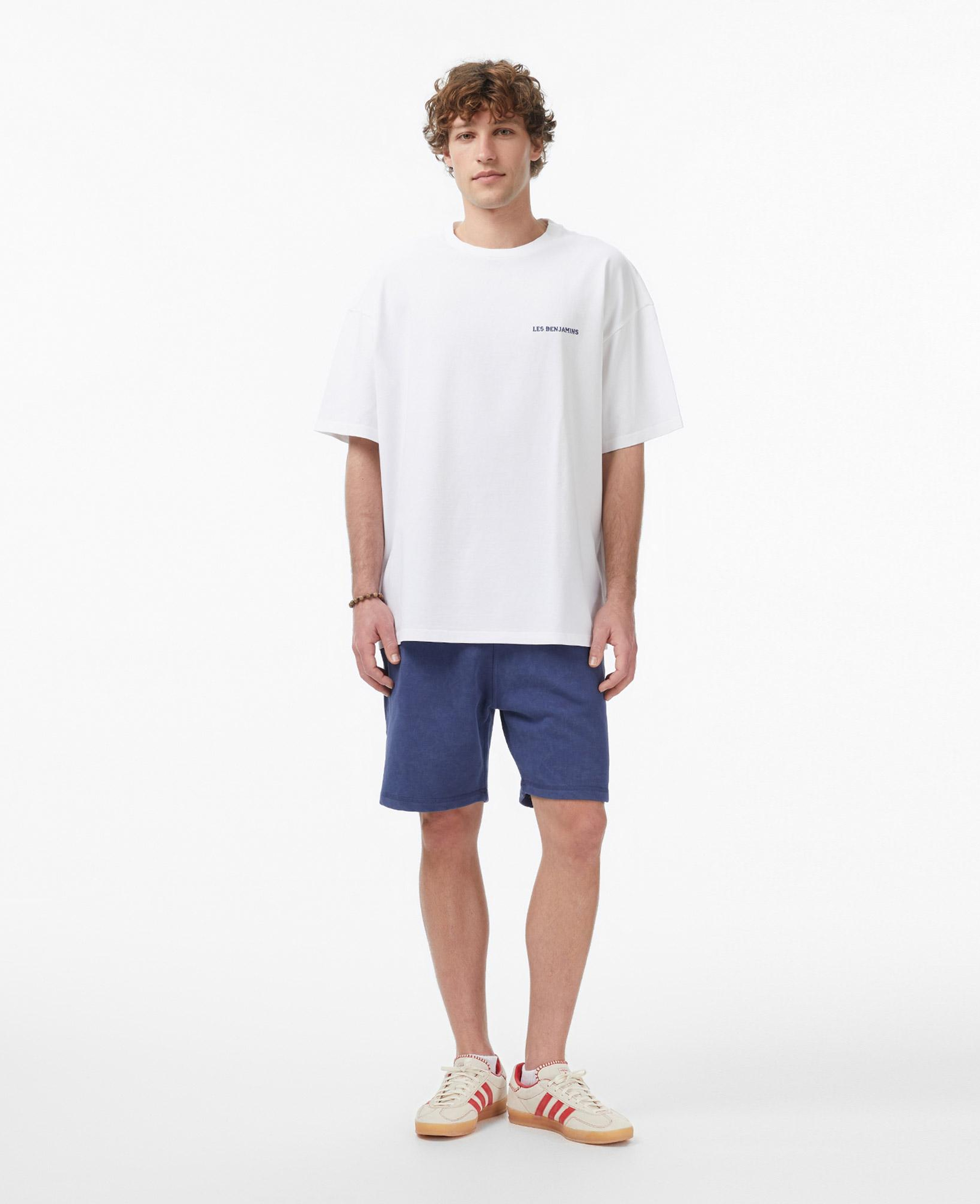 Les Benjamins 024 Erkek Beyaz T-Shirt