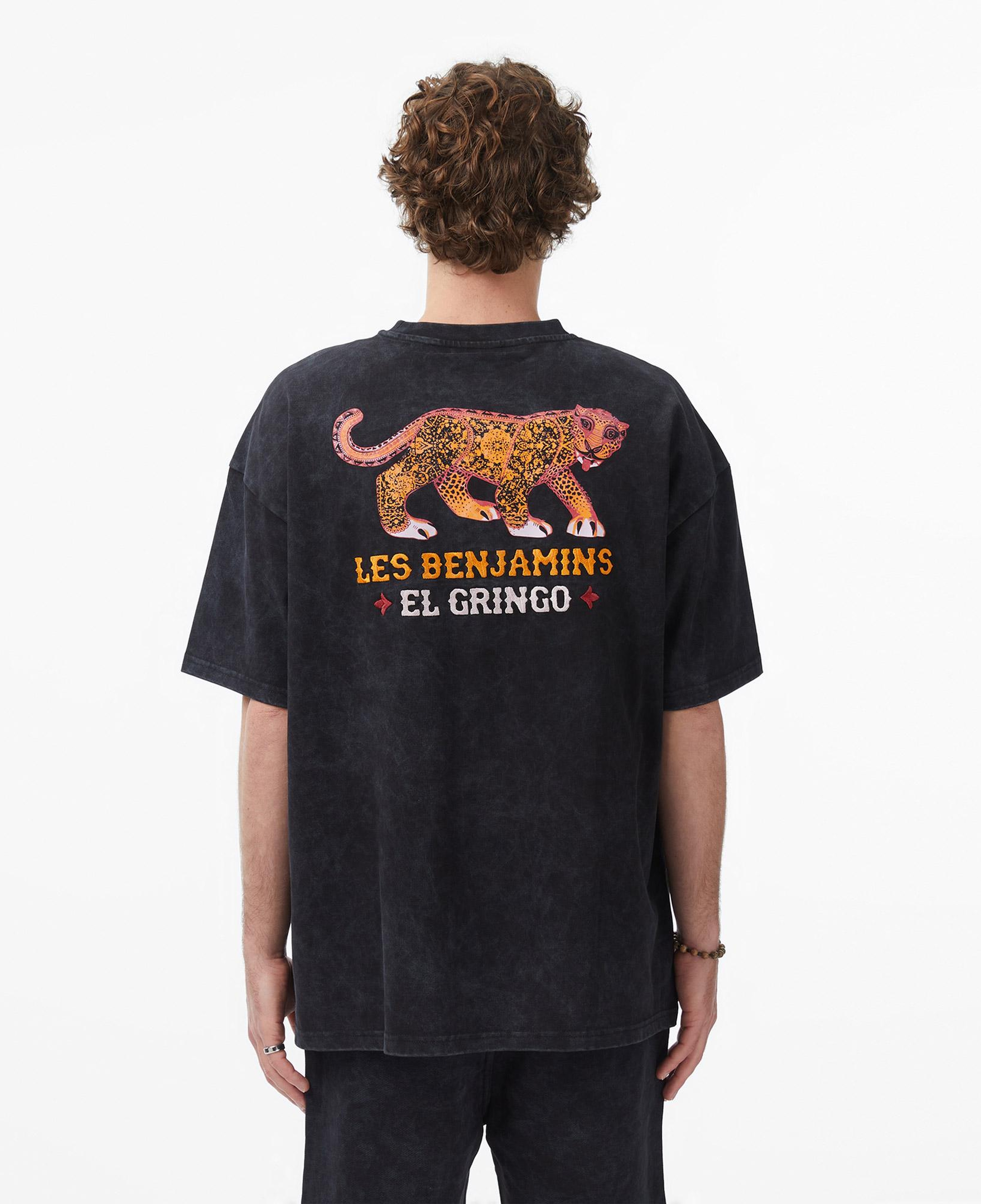 Les Benjamins 025 Erkek Siyah T-Shirt
