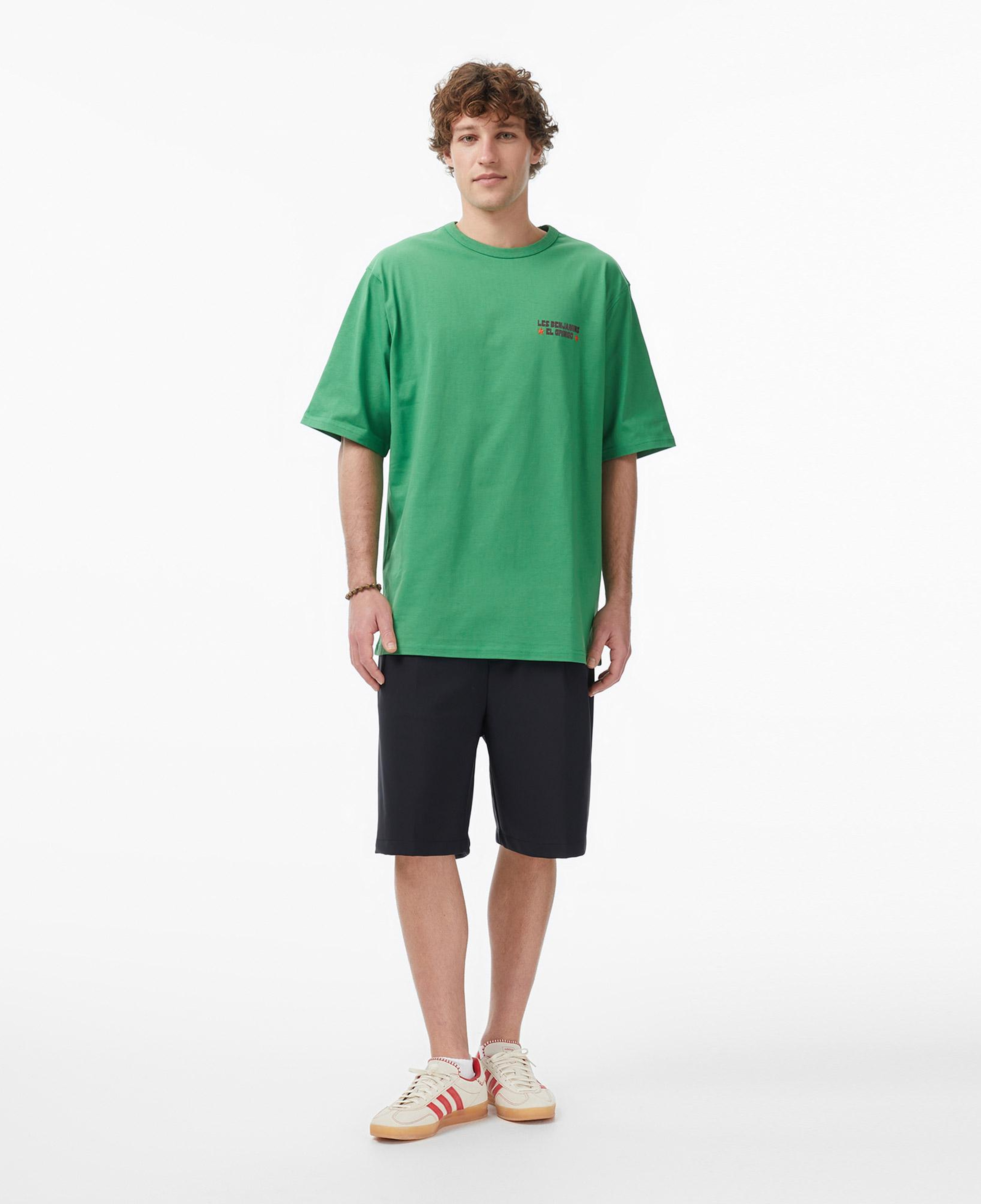 Les Benjamins 004 Erkek Yeşil T-Shirt