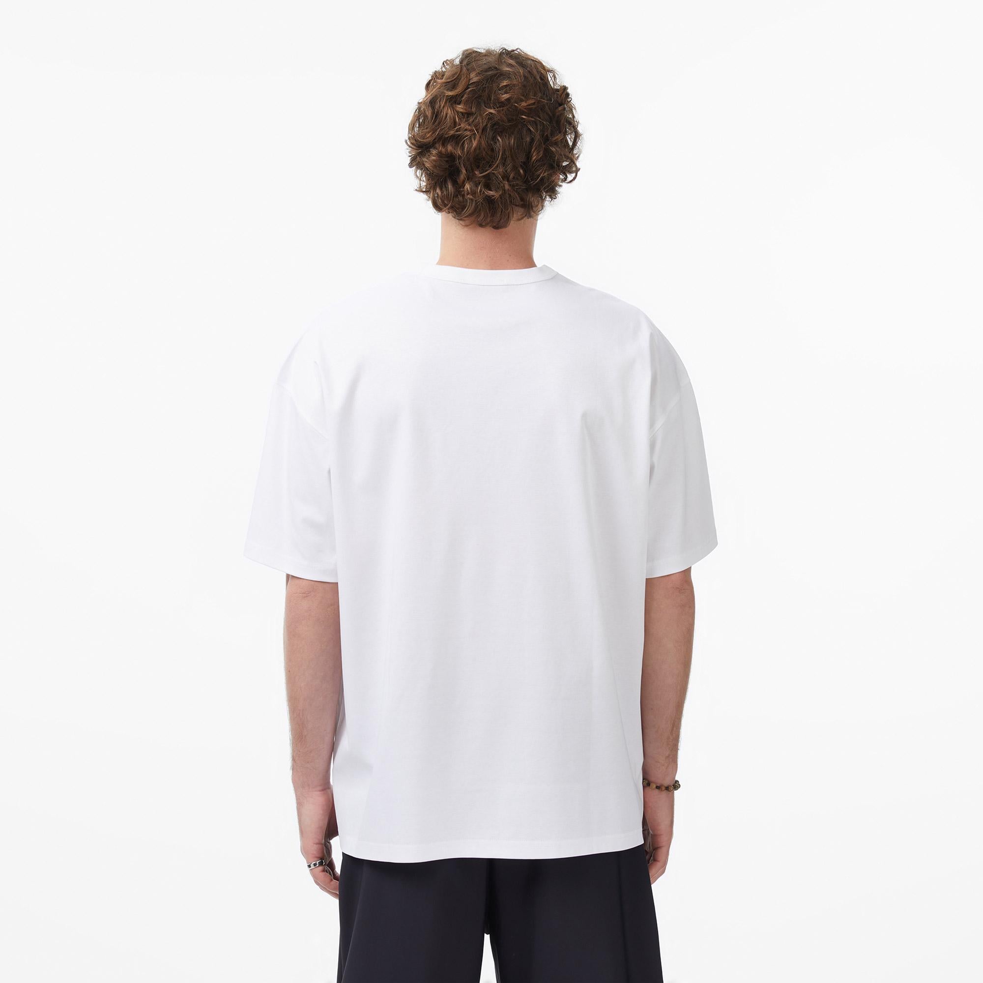 Les Benjamins 015 Erkek Beyaz T-Shirt