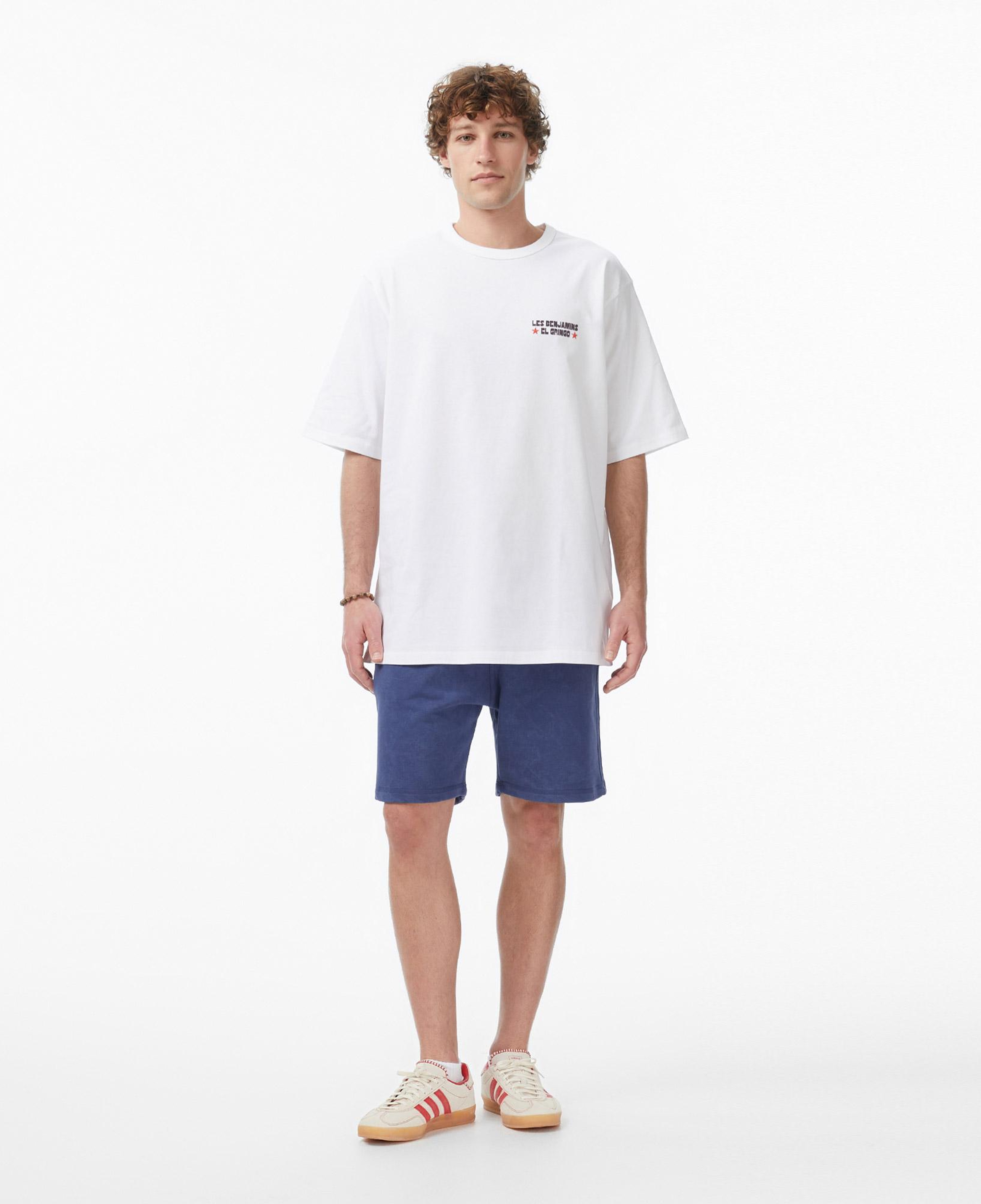 Les Benjamins 003 Erkek Beyaz T-Shirt
