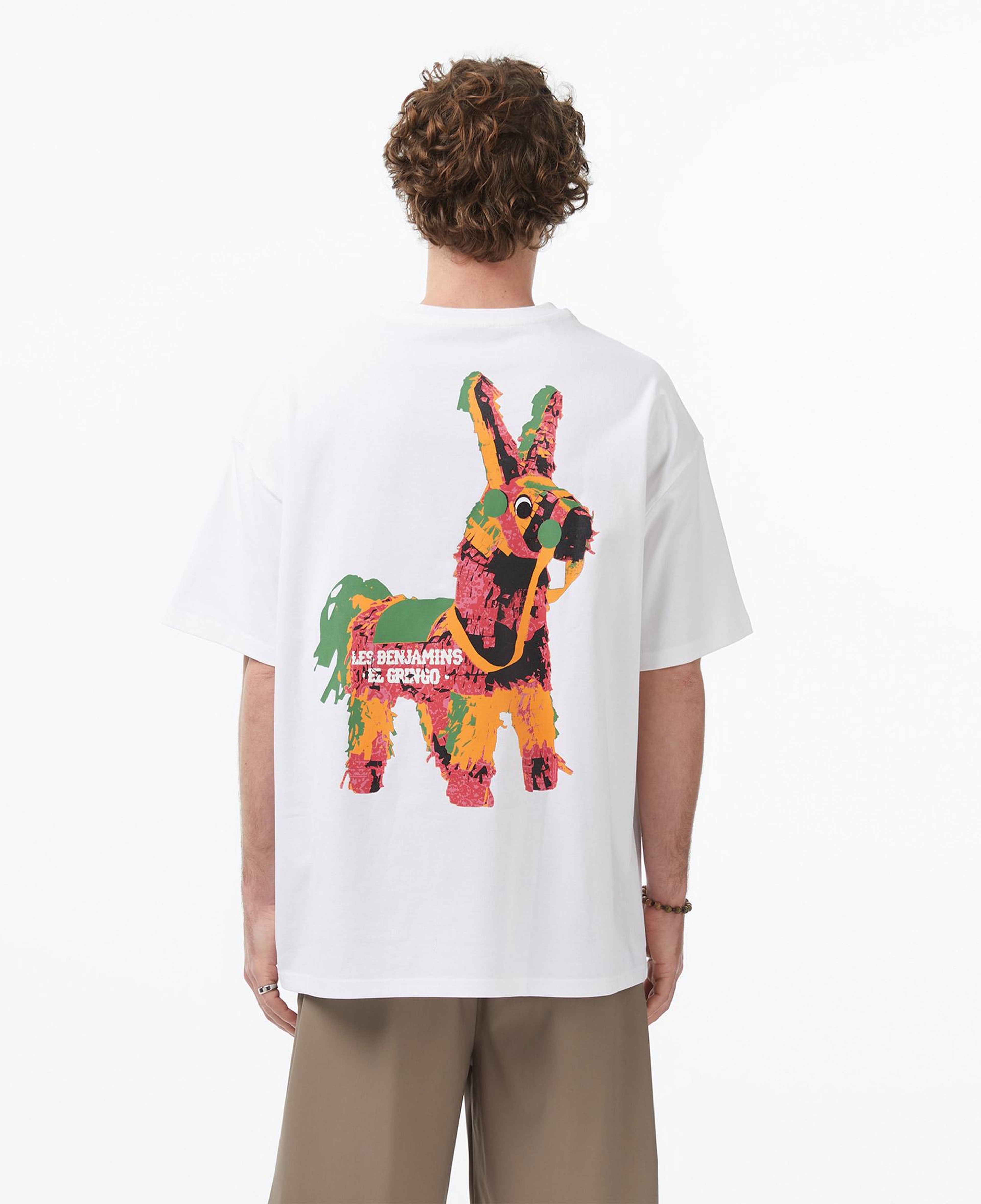Les Benjamins 026 Erkek Beyaz T-Shirt