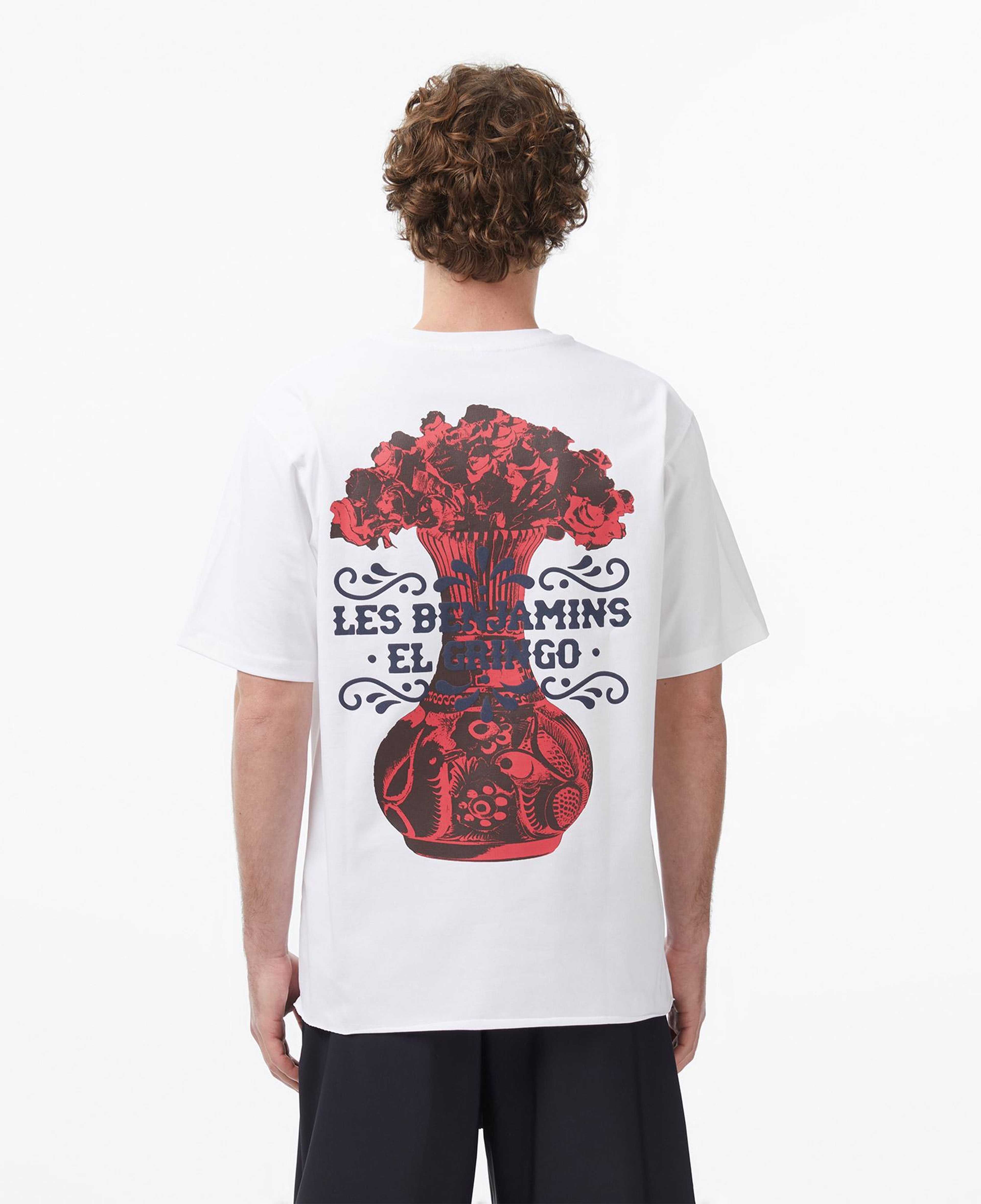 Les Benjamins 020 Erkek Beyaz T-Shirt