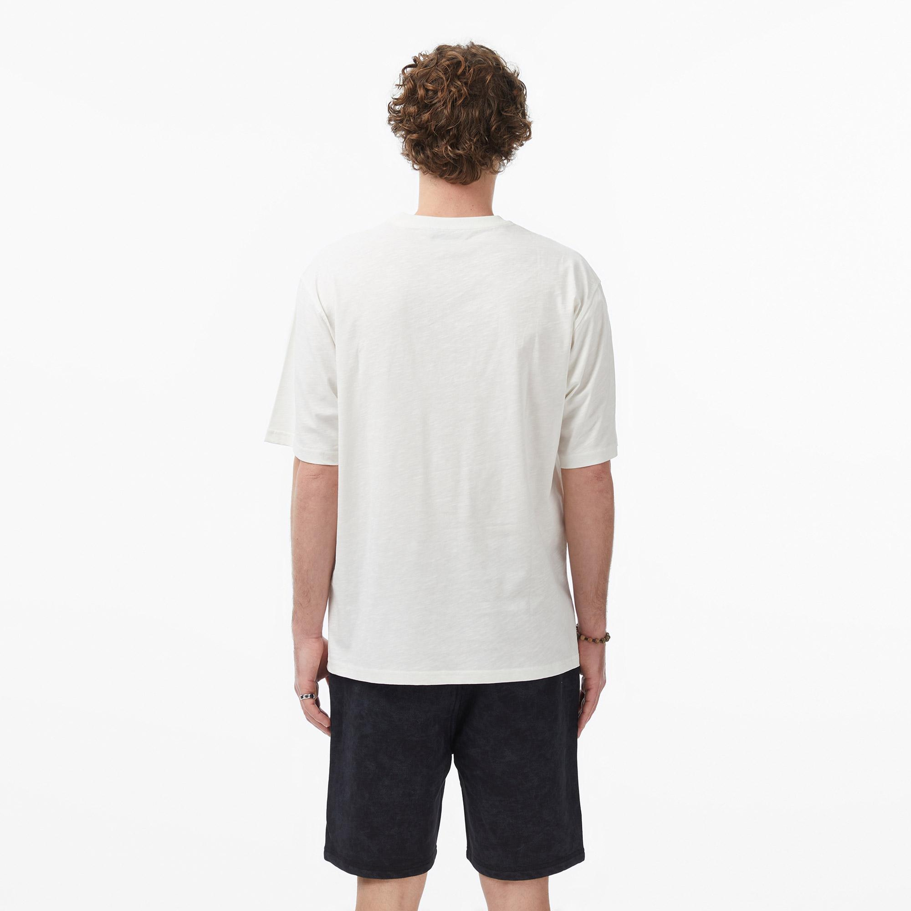 Les Benjamins 313 Erkek Beyaz T-Shirt