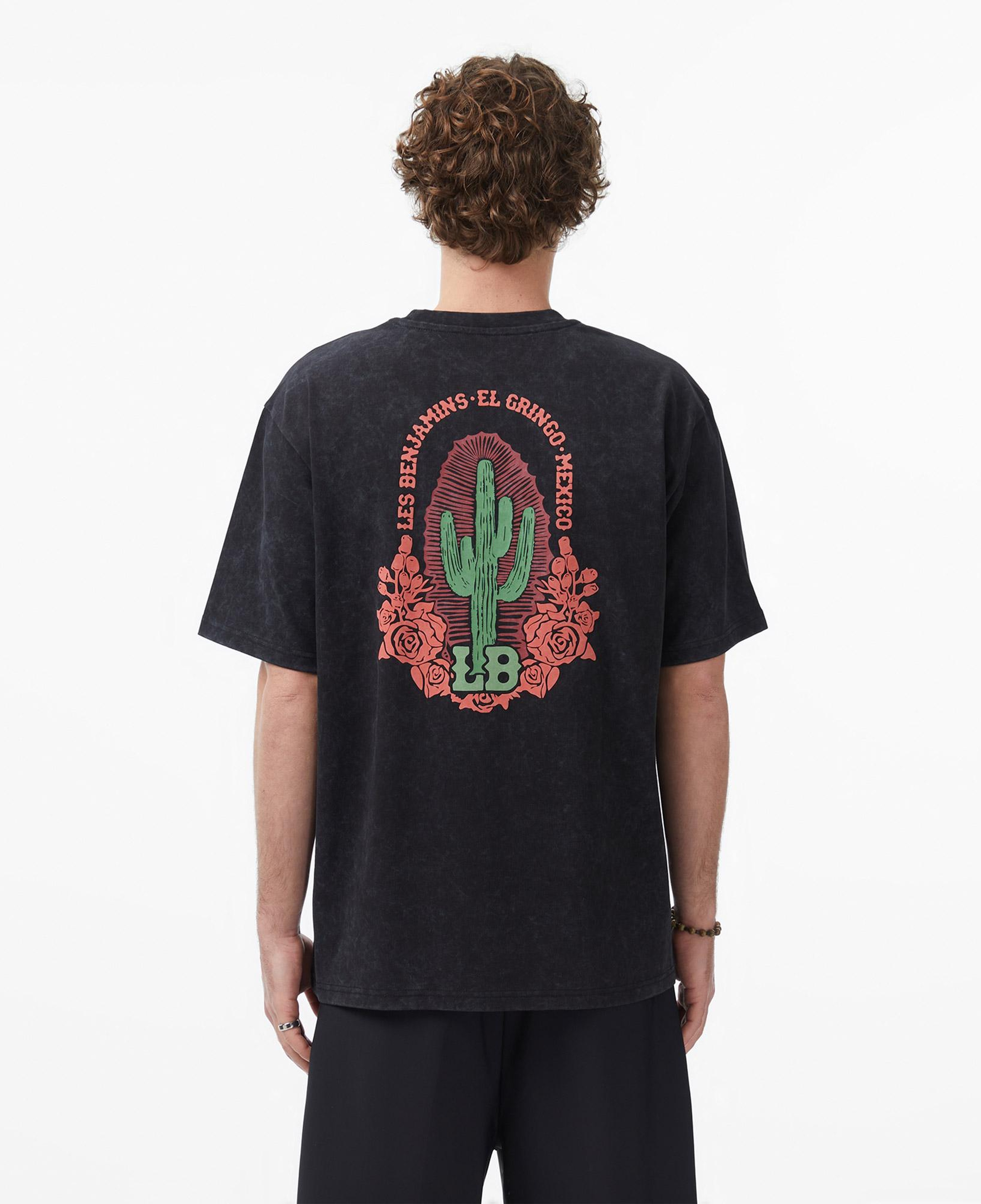 Les Benjamins 028 Erkek Siyah T-Shirt