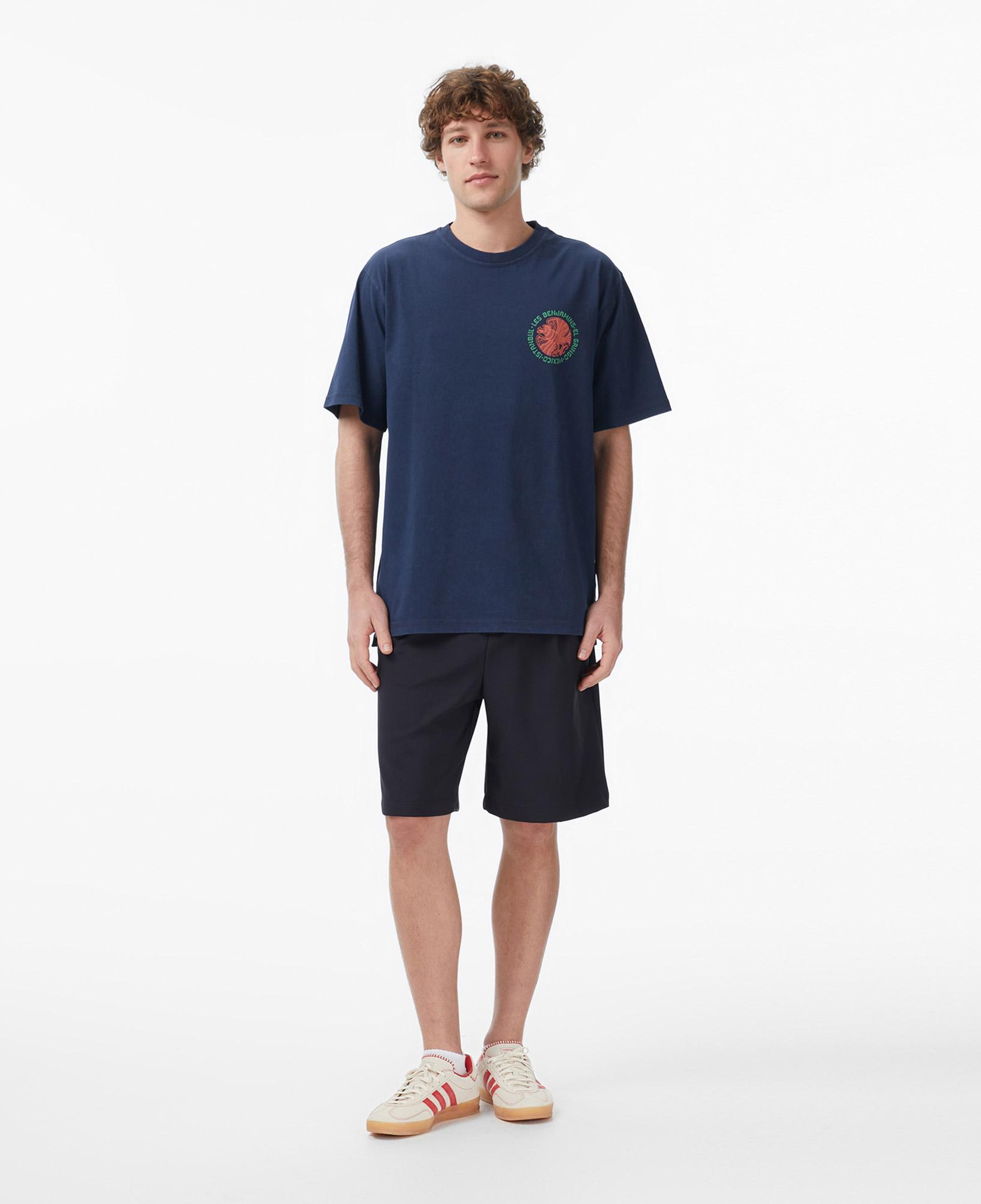 Les Benjamins 014 Erkek Lacivert T-Shirt