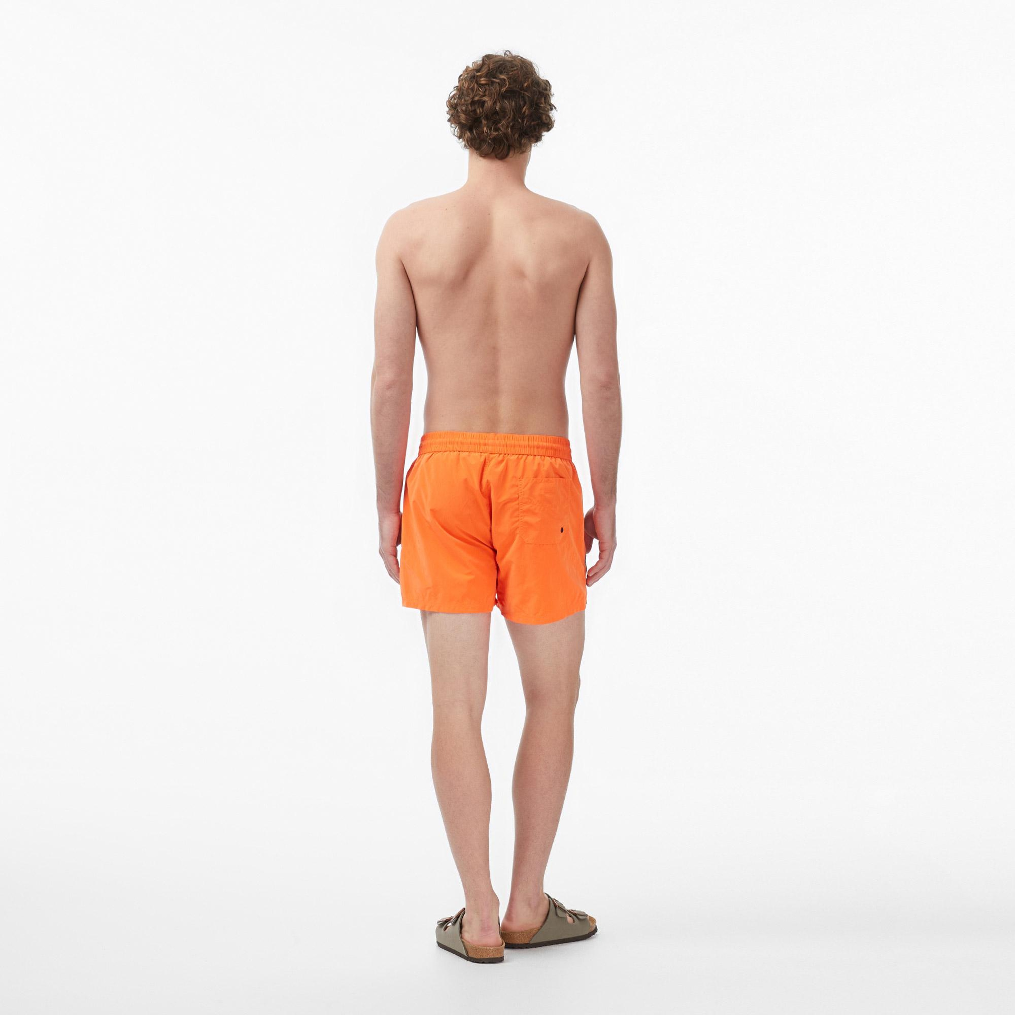 Guess Poly Erkek Turuncu Deniz Şortu