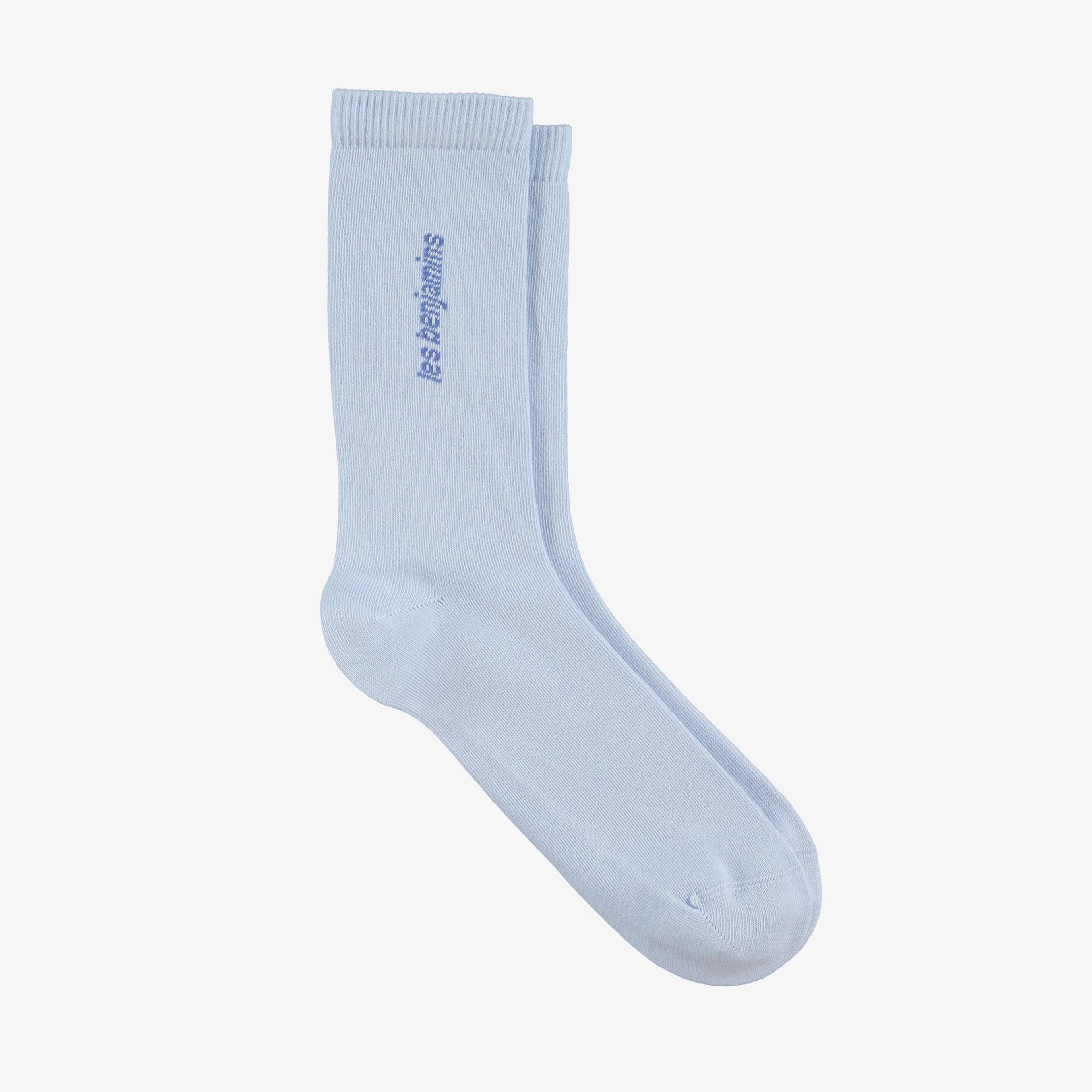Les Benjamins 303 Unisex Mavi Çorap