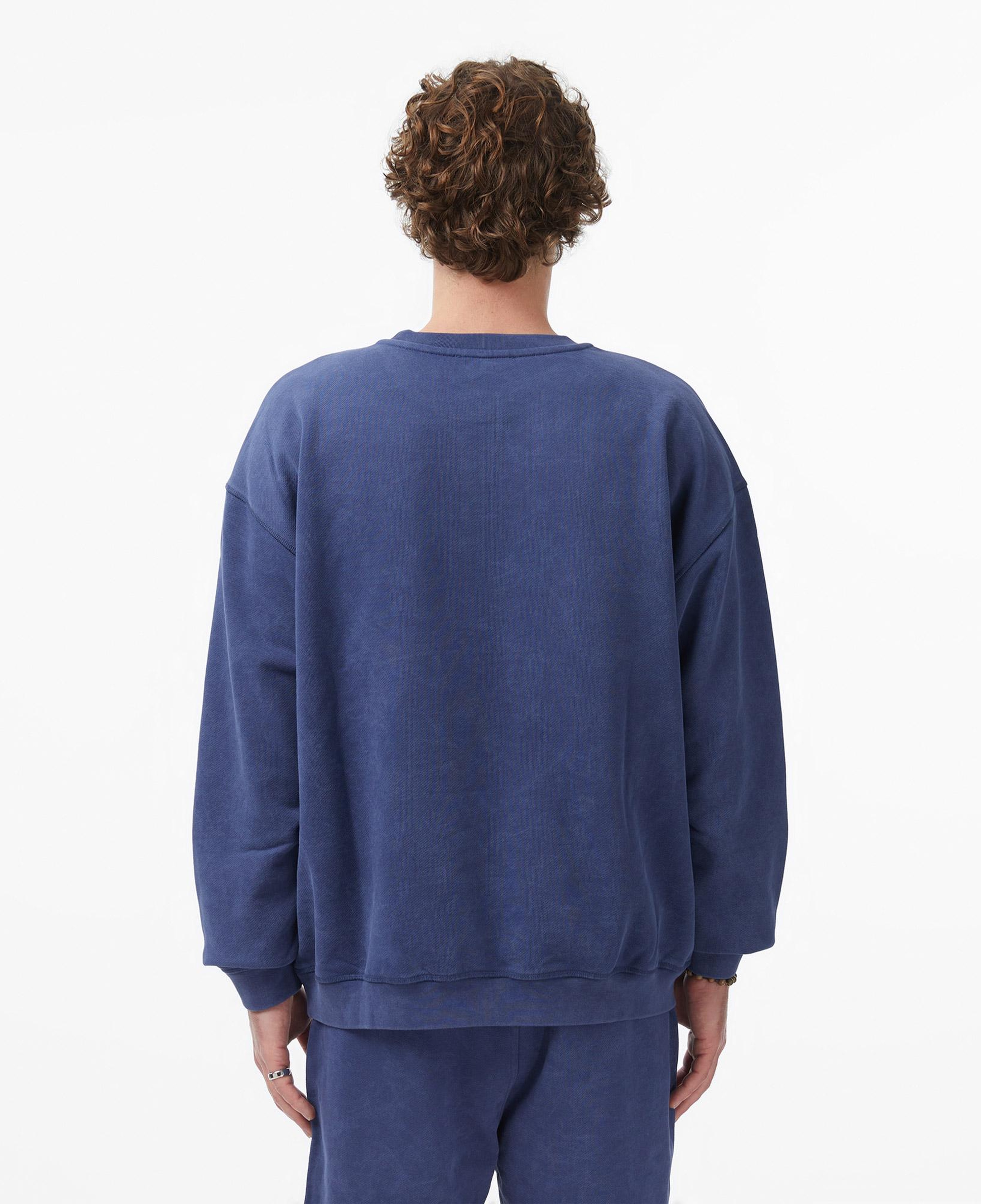 Les Benjamins 303 Erkek Mavi Sweatshirt