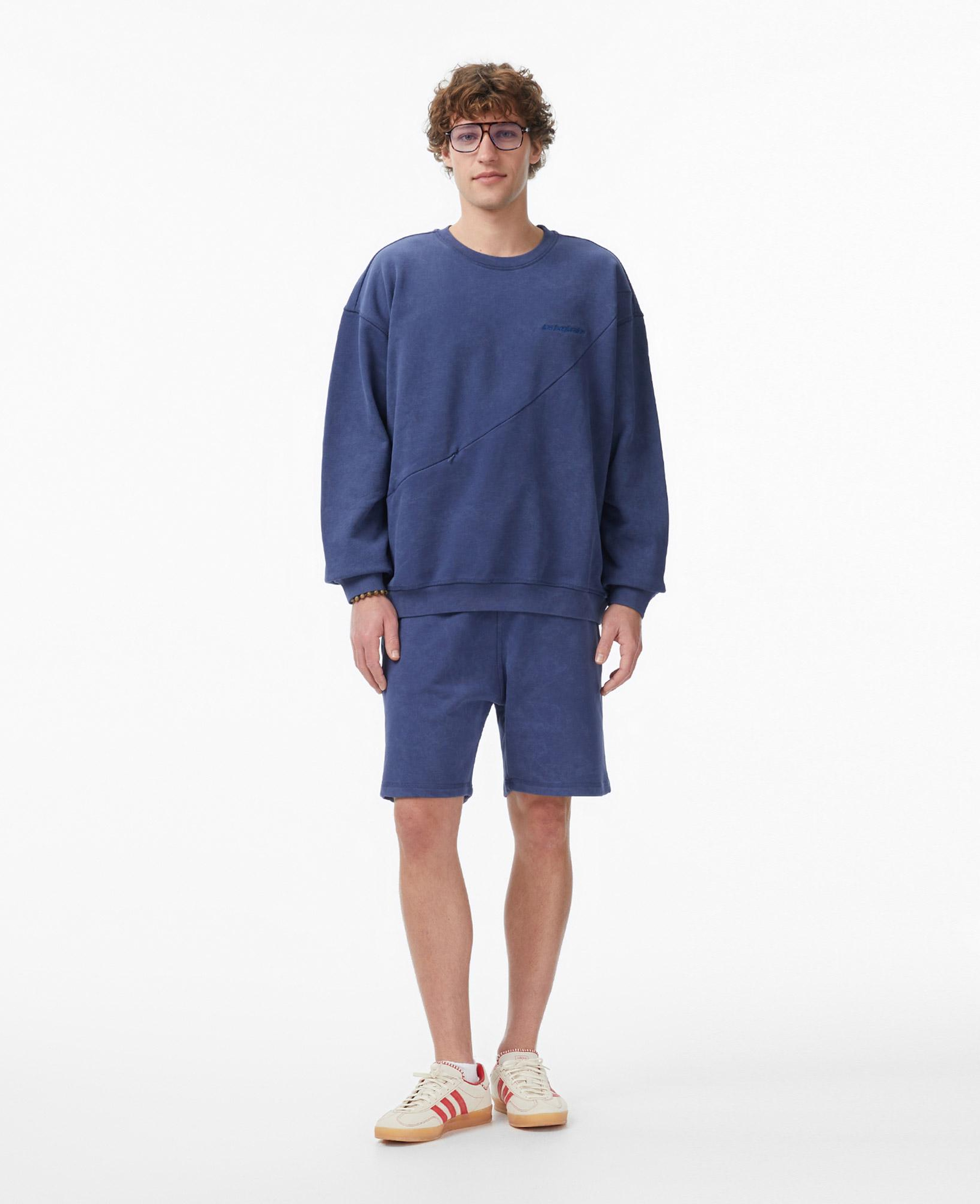 Les Benjamins 303 Erkek Mavi Sweatshirt