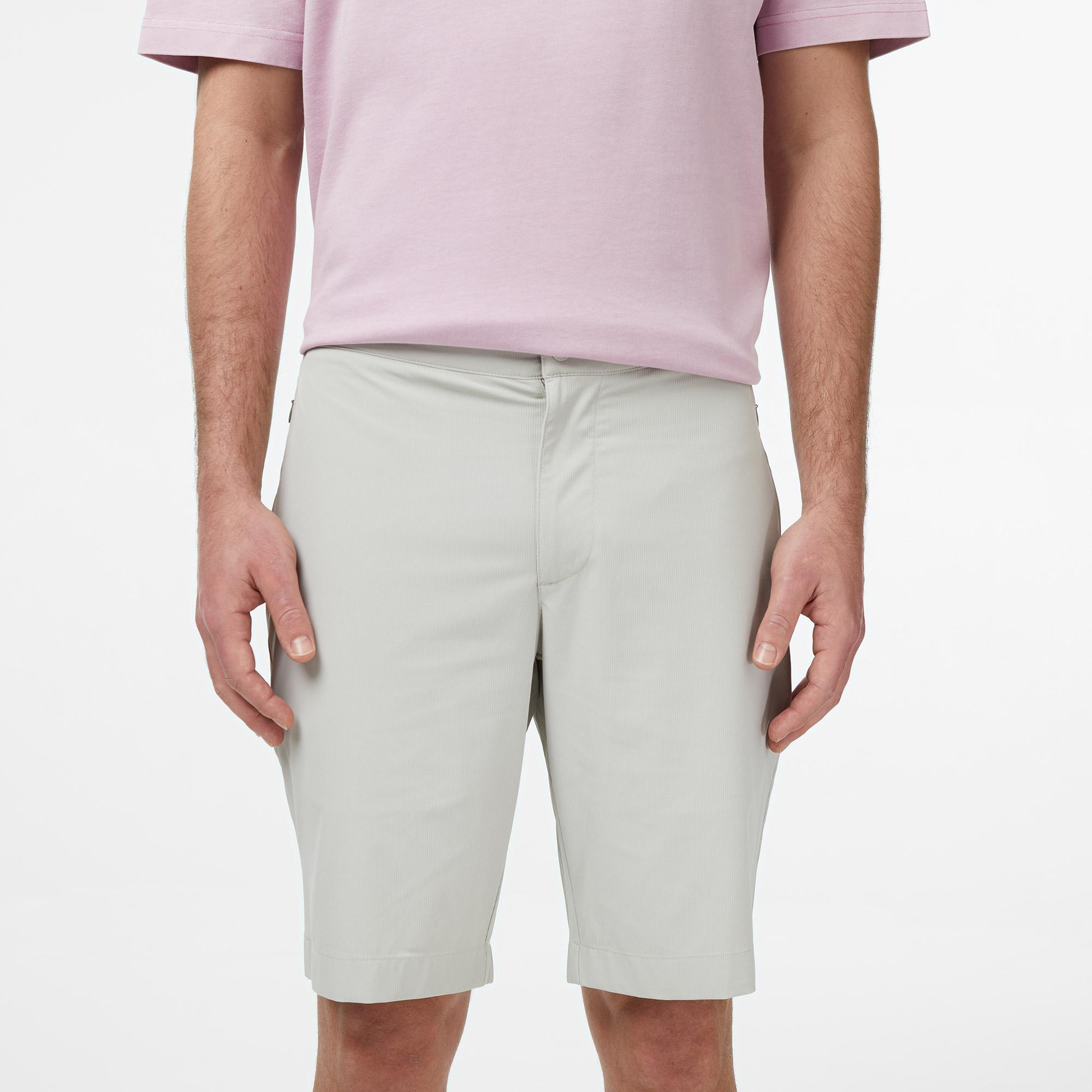 Lacoste Erkek Tapered Fit Gri Bermuda Şort