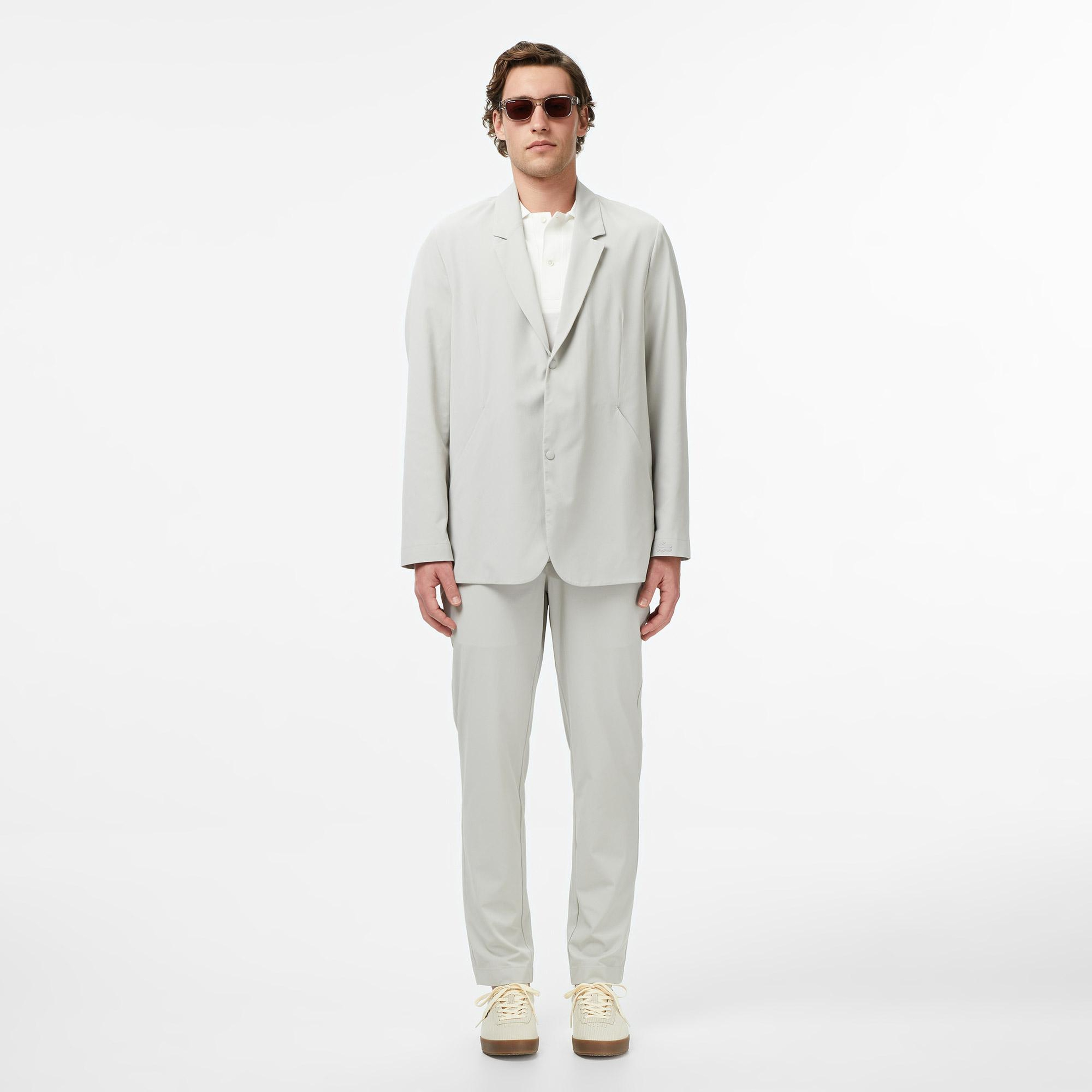 Lacoste Erkek Gri Blazer Ceket