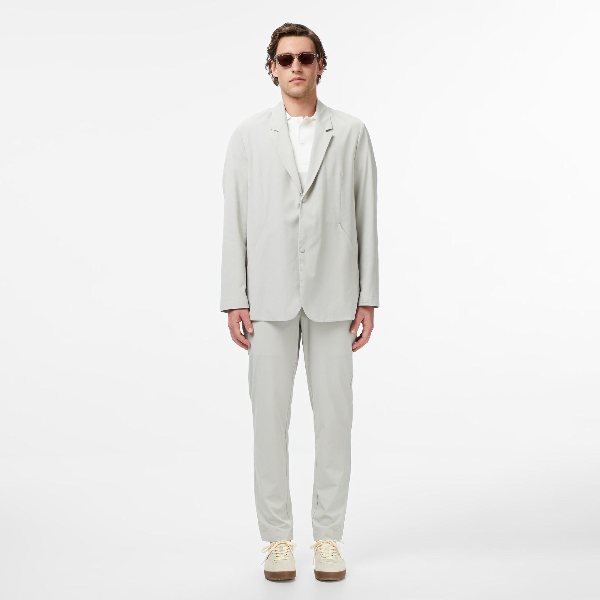 Lacoste Erkek Gri Blazer Ceket