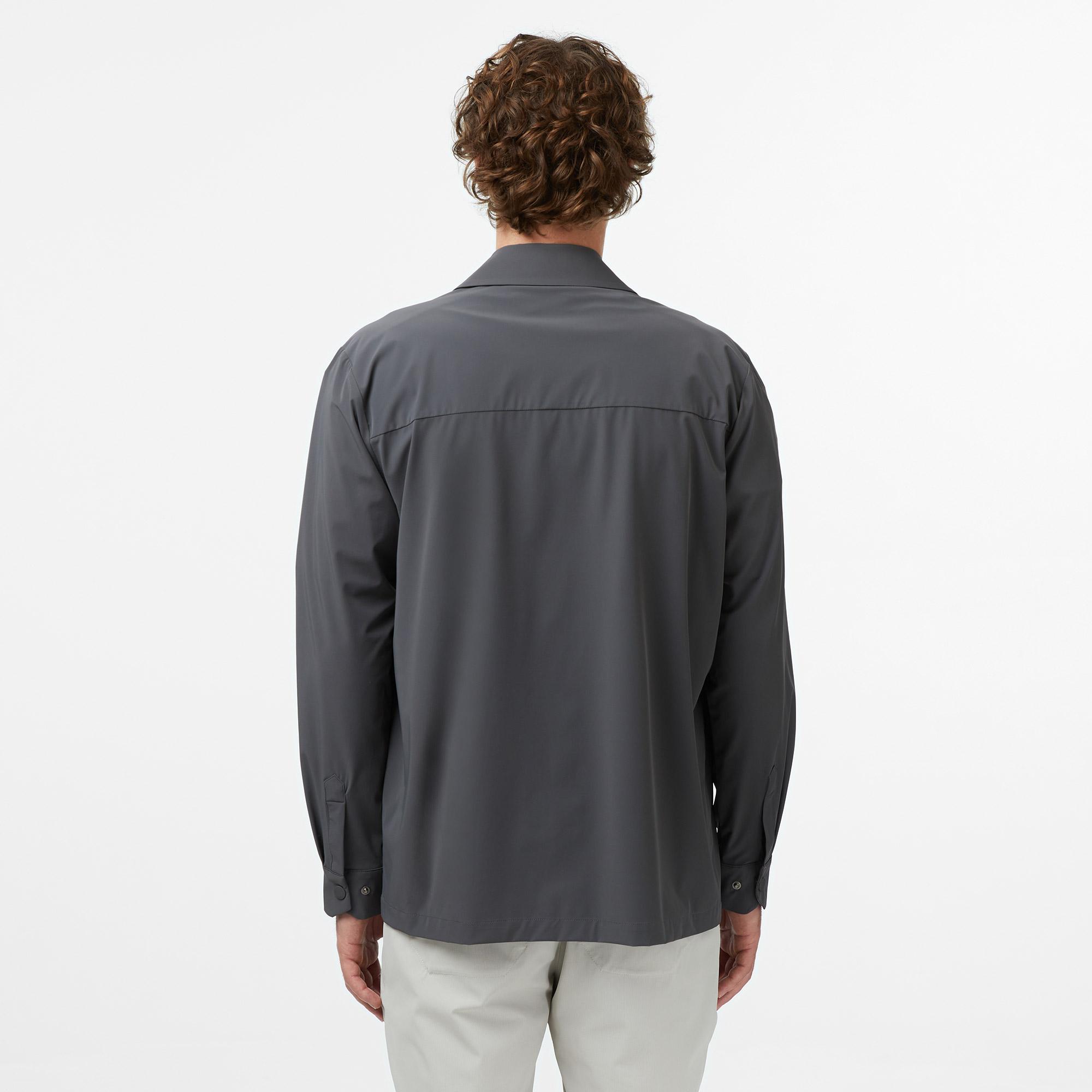 Lacoste Erkek Regular Fit Koyu Gri Gömlek