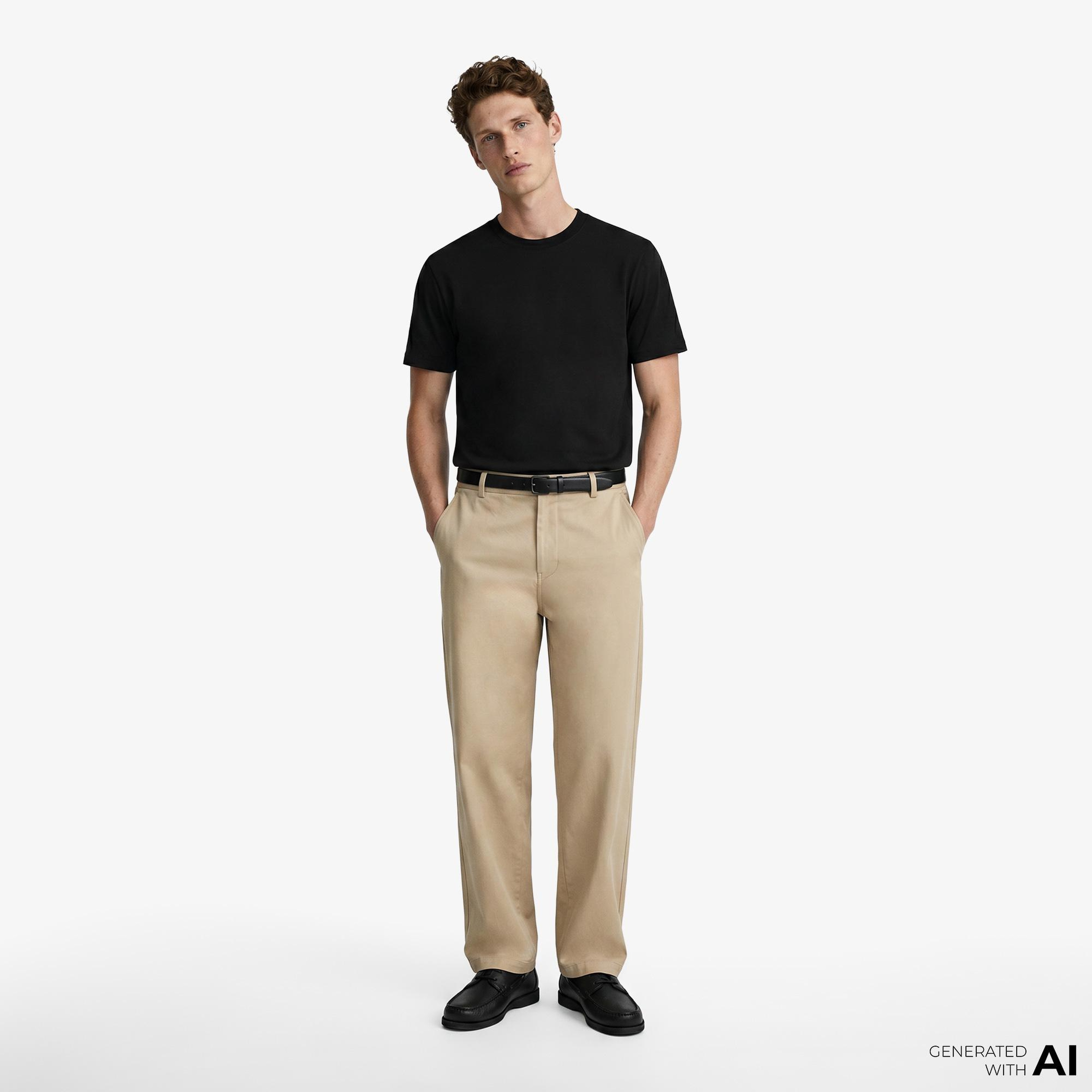 FashFed Basic Unisex Siyah T-Shirt