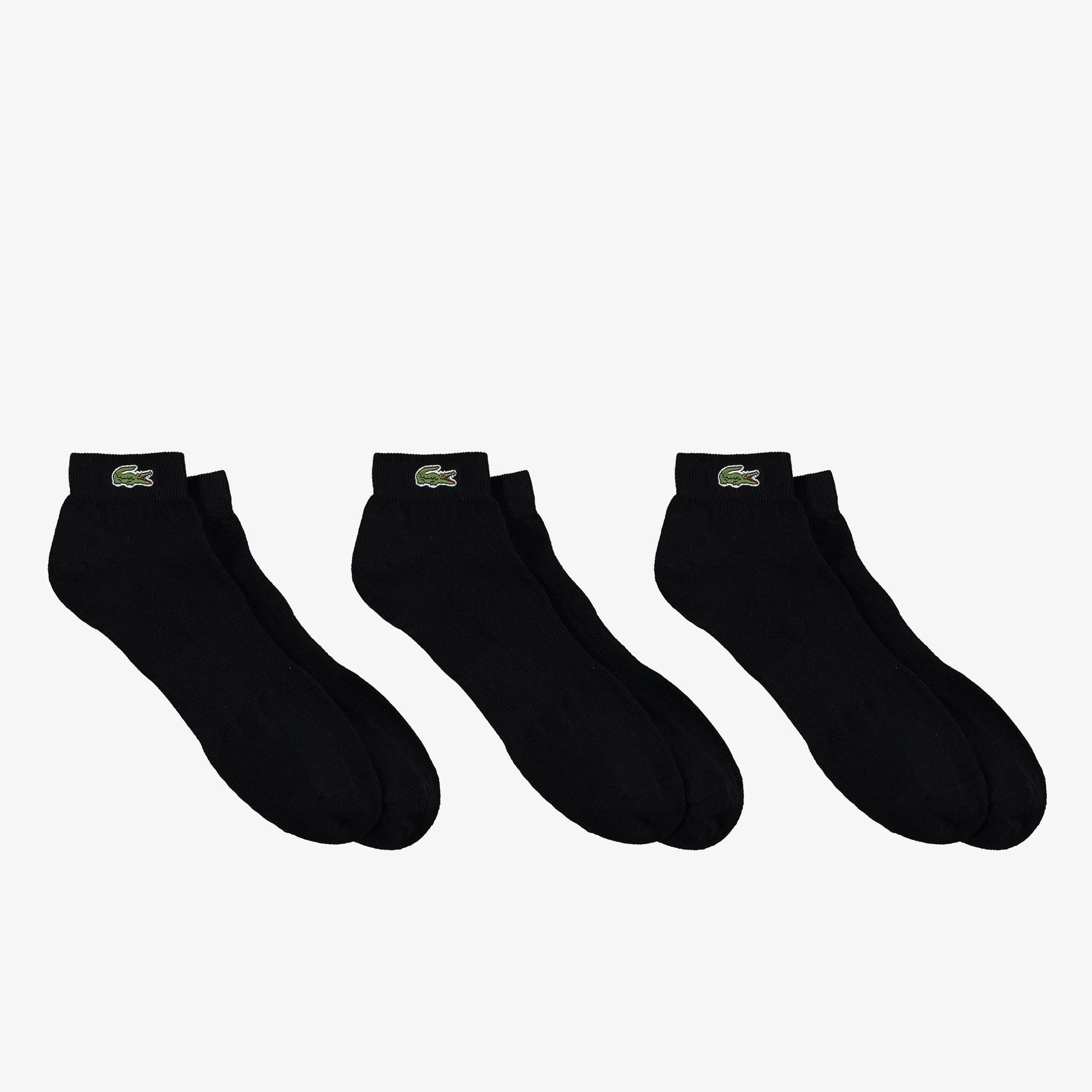 Lacoste Unisex Siyah Çorap